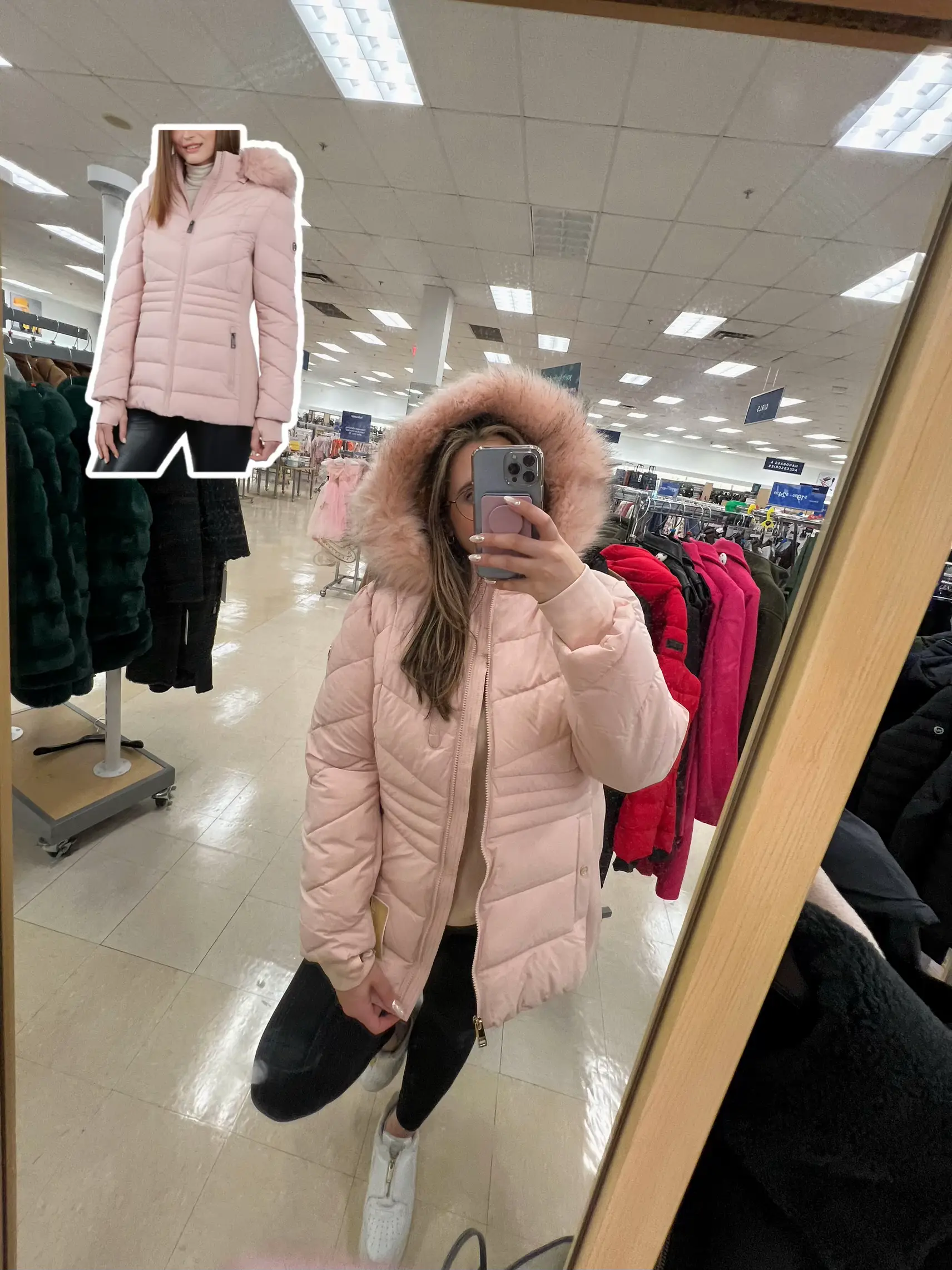 Marshalls 2025 fuzzy jacket