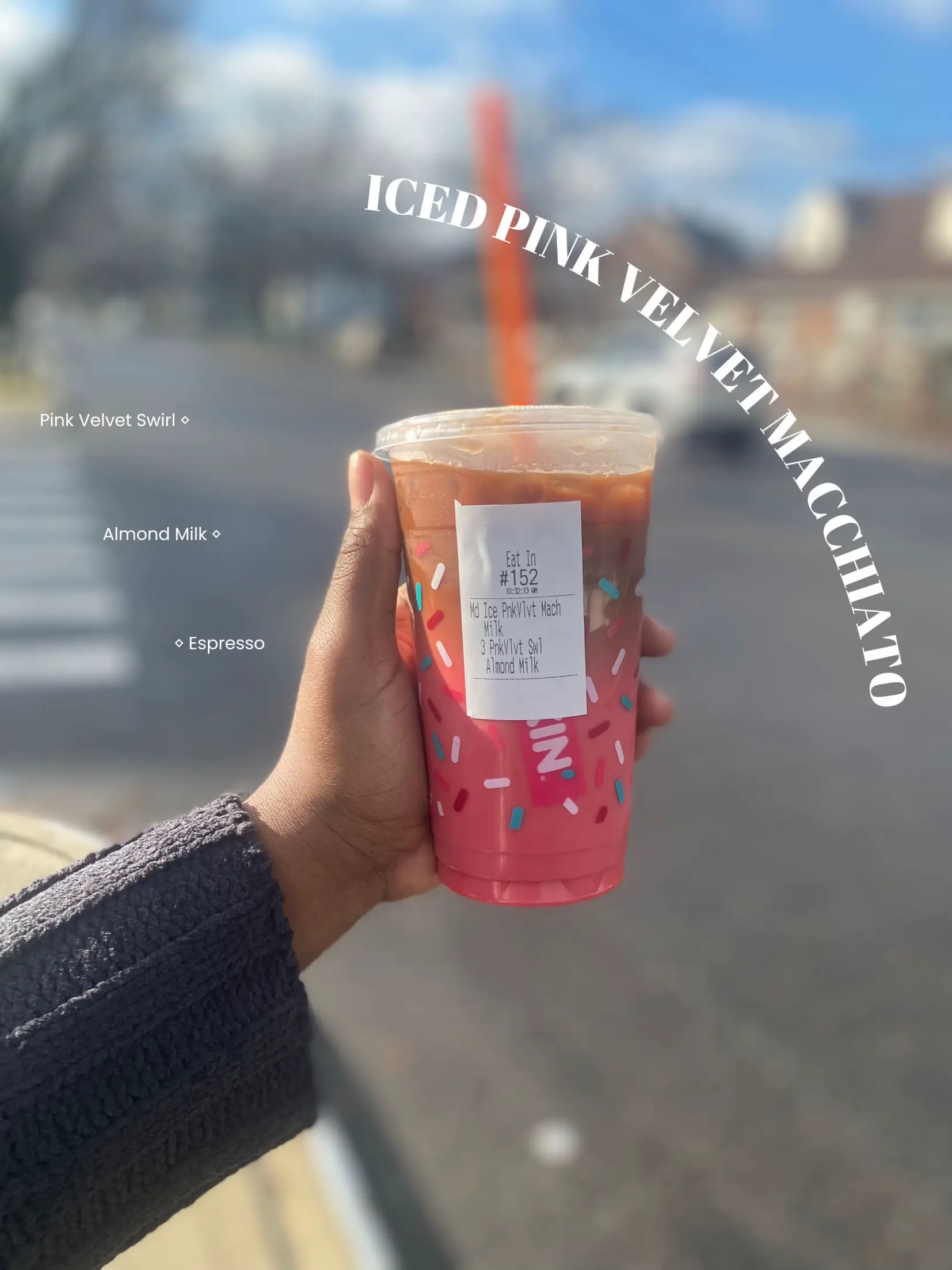 ICED PINK VELVET MACCHIATO Gallery posted by Britttttttt Lemon8