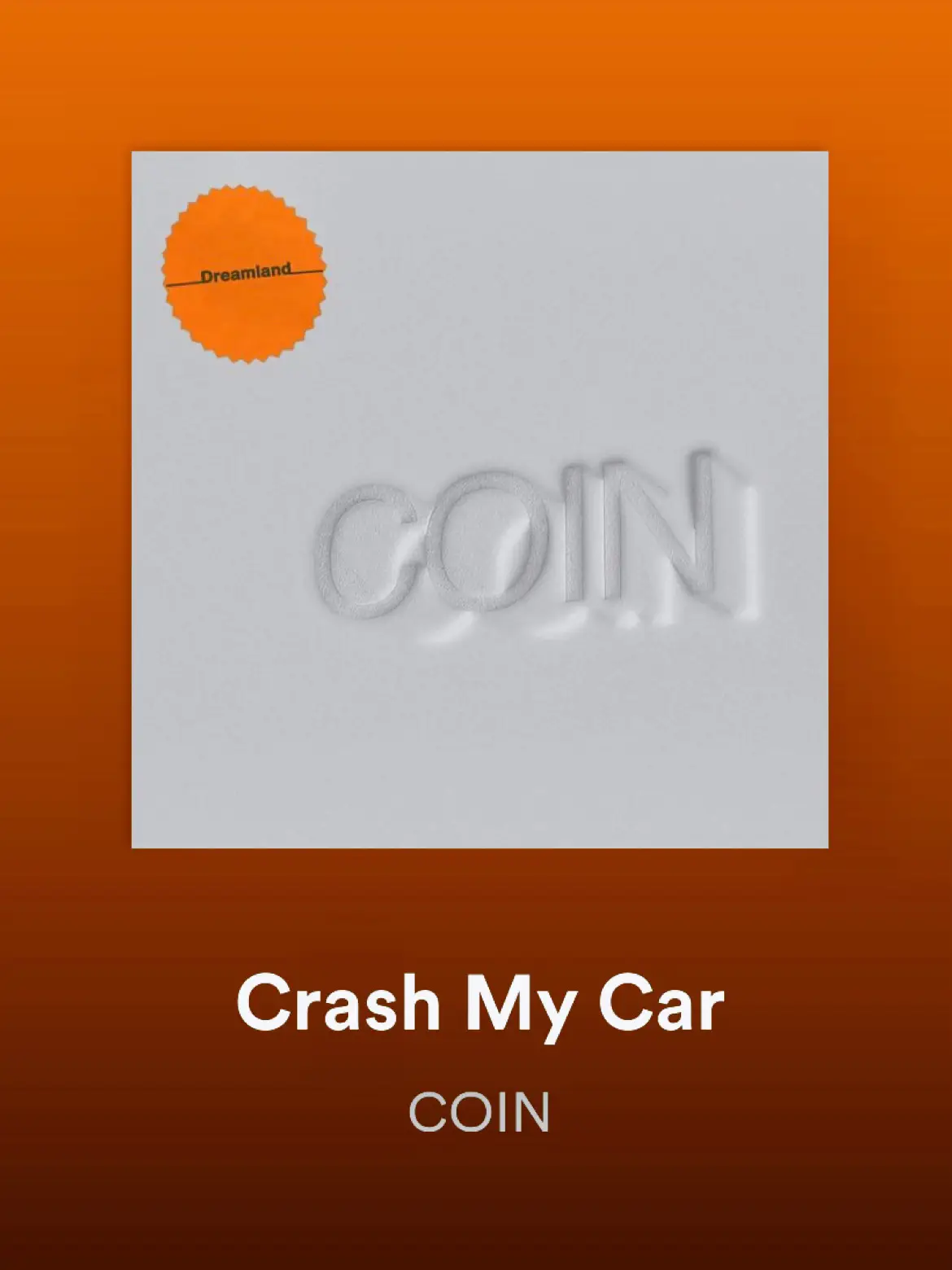 Crash My Car - COIN (Lyrics) 