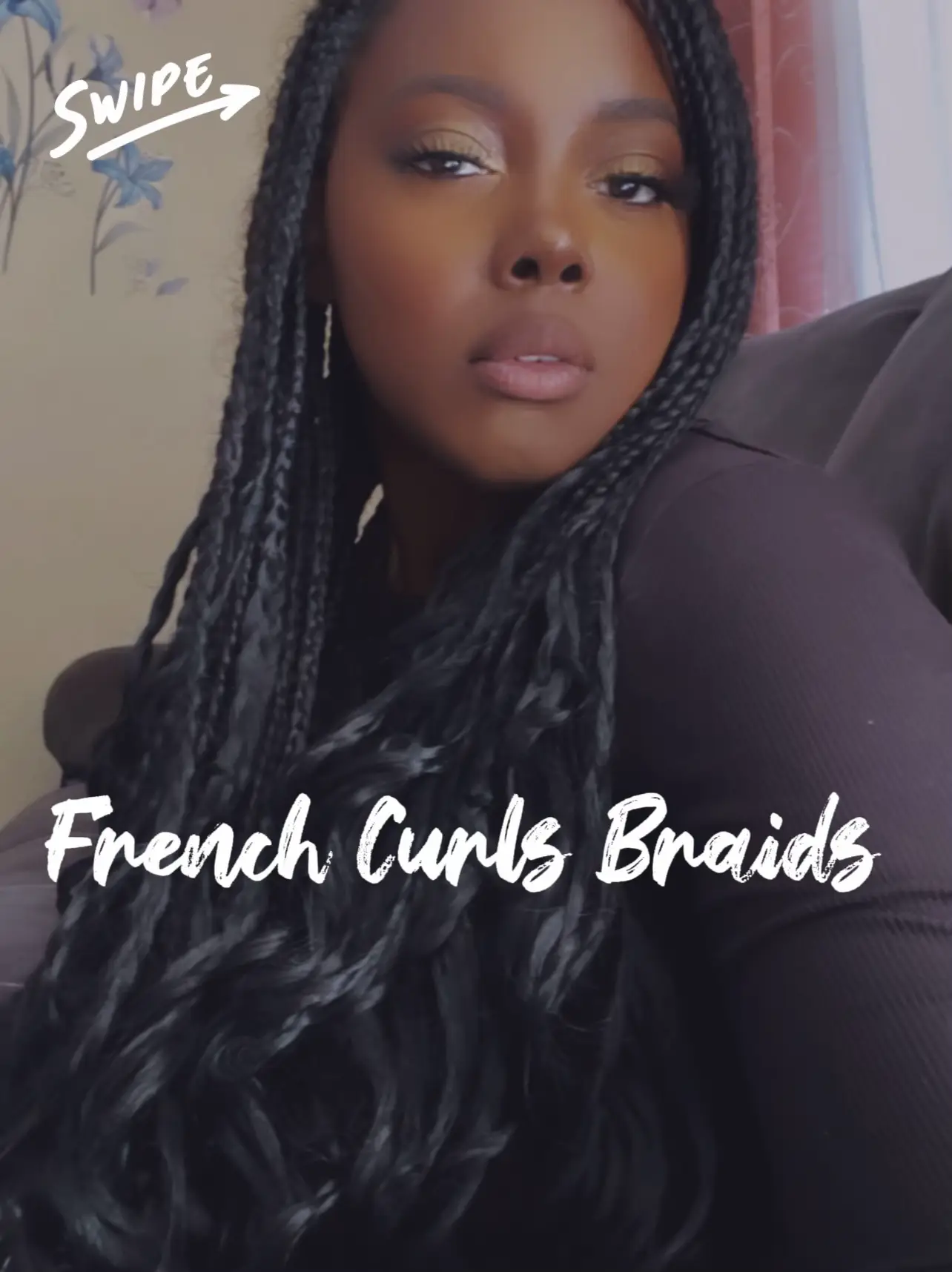 I Discovered My New Favorite Protective Style, French Curl Braids
