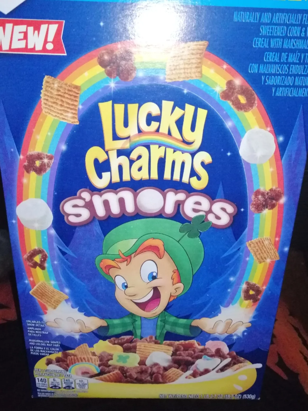 Cereal Lucky Charms Malva 530g