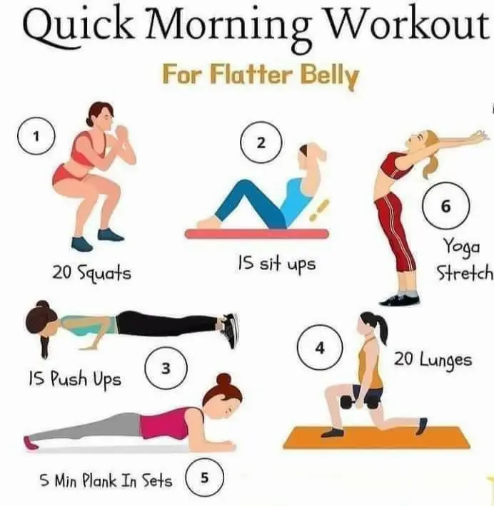 Quick and Easy Workouts that Work Great💪🏼  Morning workout, Easy workouts,  Morning workout routine