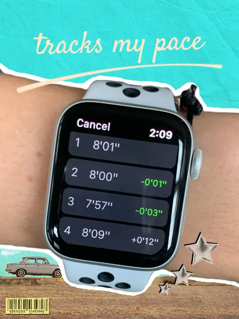 Apple watch pace on sale tracker