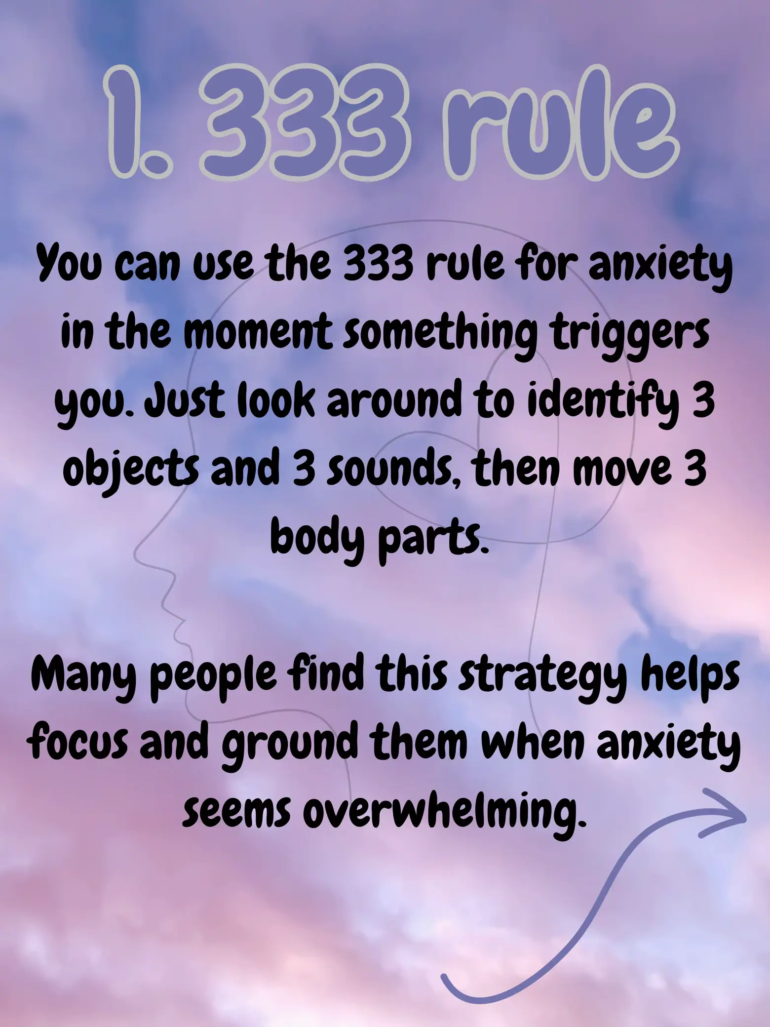 How to USE the 333 Rule For Anxiety  Power of Positivity