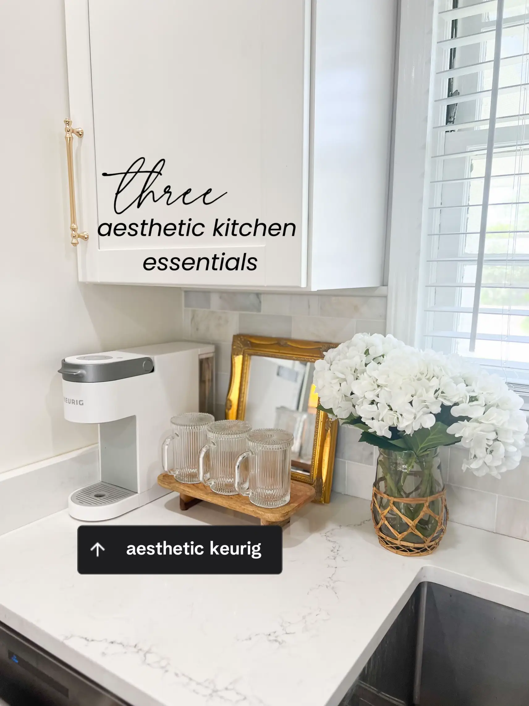 aesthetic kitchen essentials | แกลเลอรีที่โพสต์โดย kenziemariehome | Lemon8