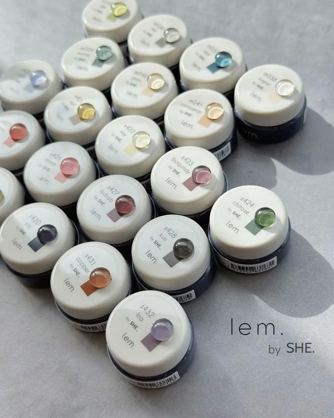 lem. SHE. レム. カラージェル セット lem. カラージェル 30色セット