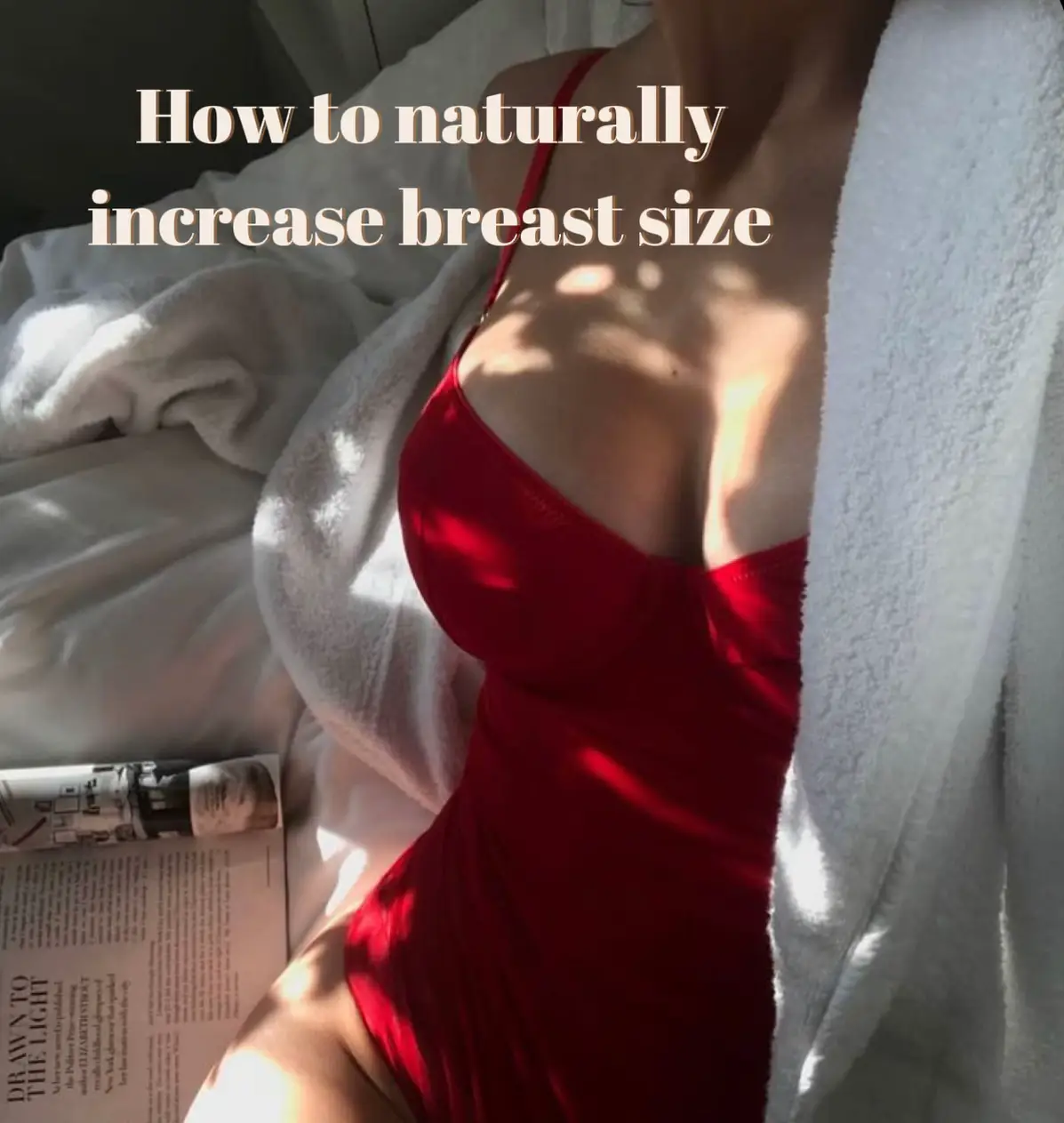 I've had DD cup boobs since puberty – they shrunk after I had kids, now I  can easily go bra-free