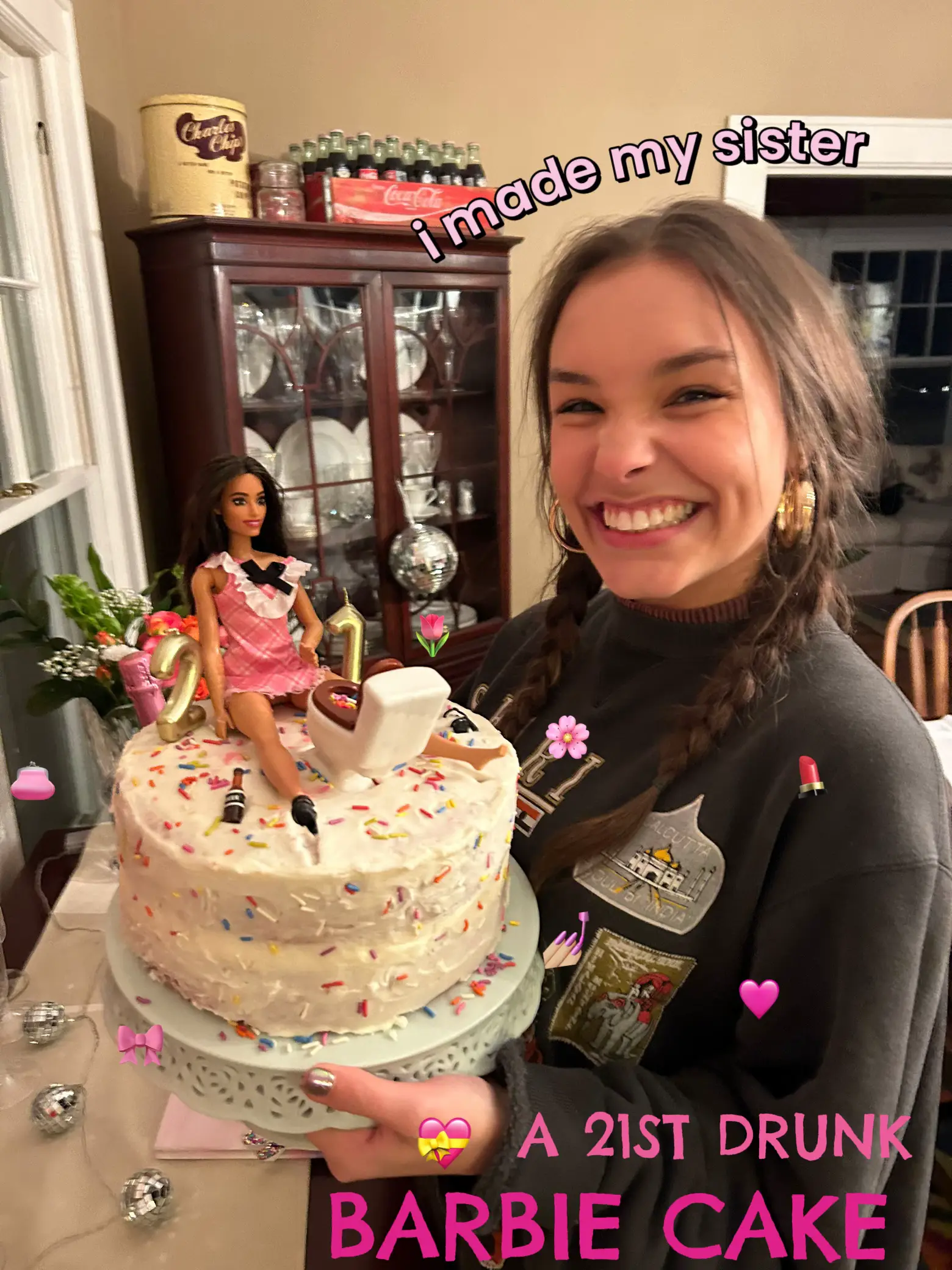 💕💓🥰Customised Barbie Themed birthday Cake For lil Barbie Girl