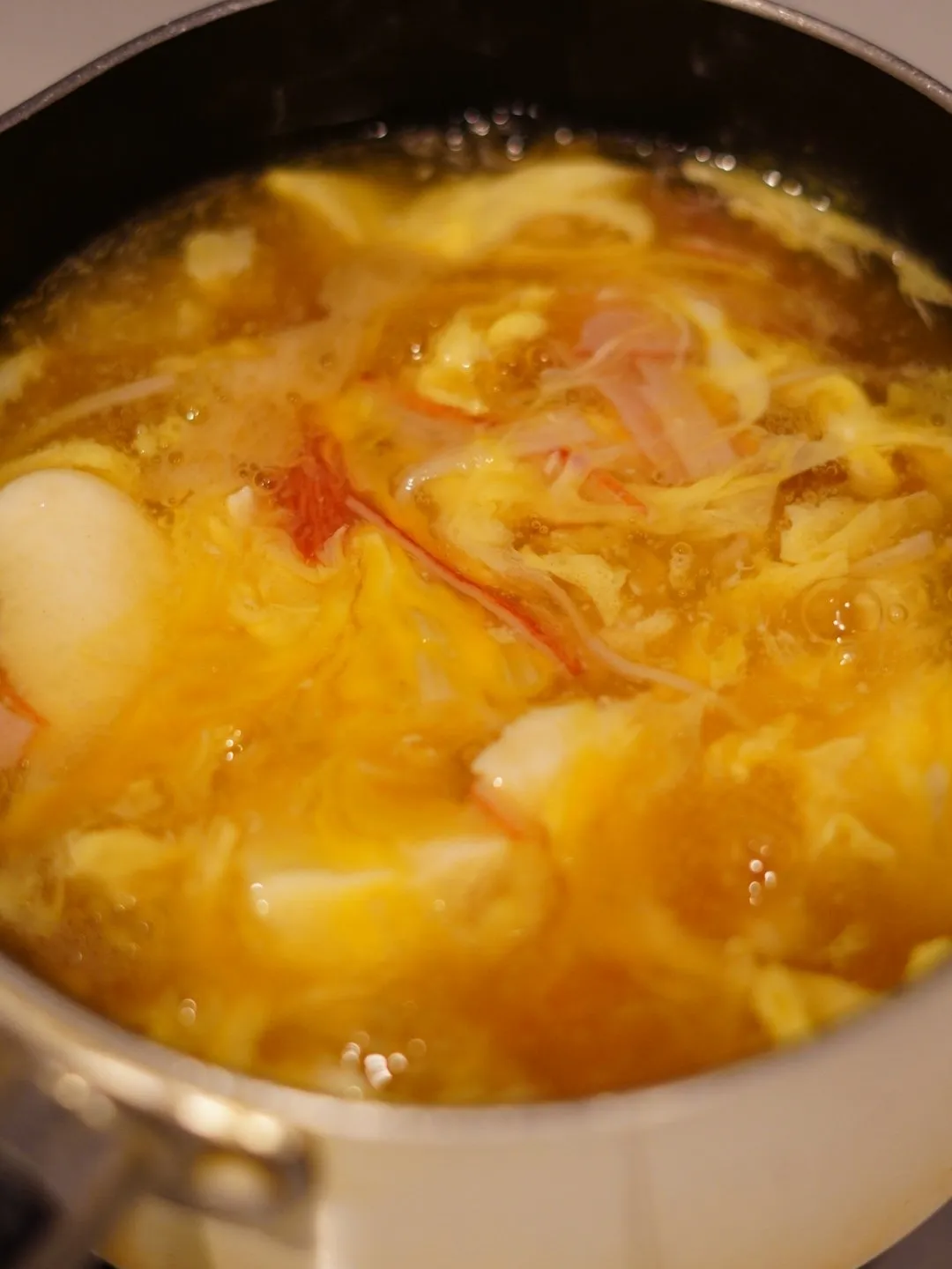 爆速5分で ほっこり温まる!豆腐のカニ玉スープ | mii.recipeが投稿したフォトブック | Lemon8