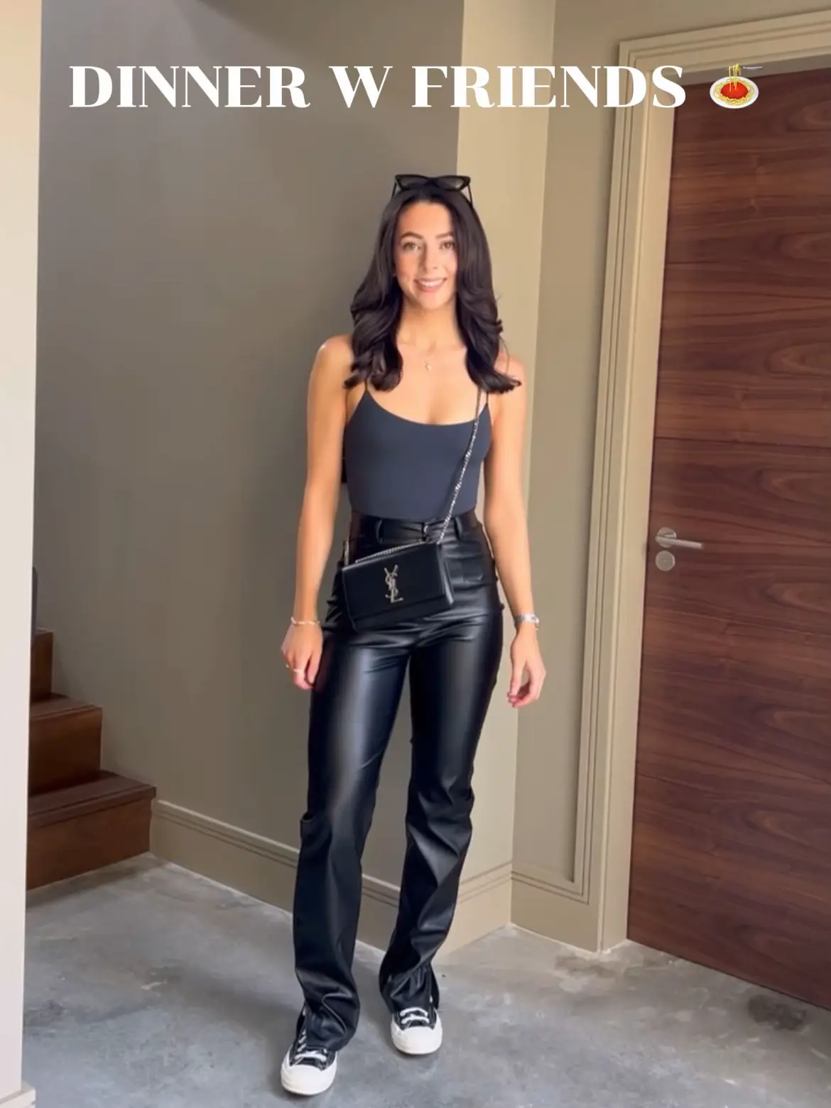 Best Tops to Wear with Leather Leggings in 2024 - Penny Pincher Fashion  Leather  leggings outfit, Faux leather leggings outfit, Black leather leggings outfit