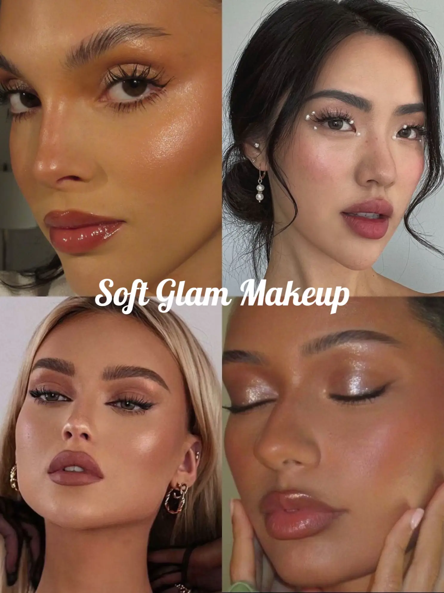 makeup 🪞  Soft makeup looks, Round face makeup, Cute makeup looks