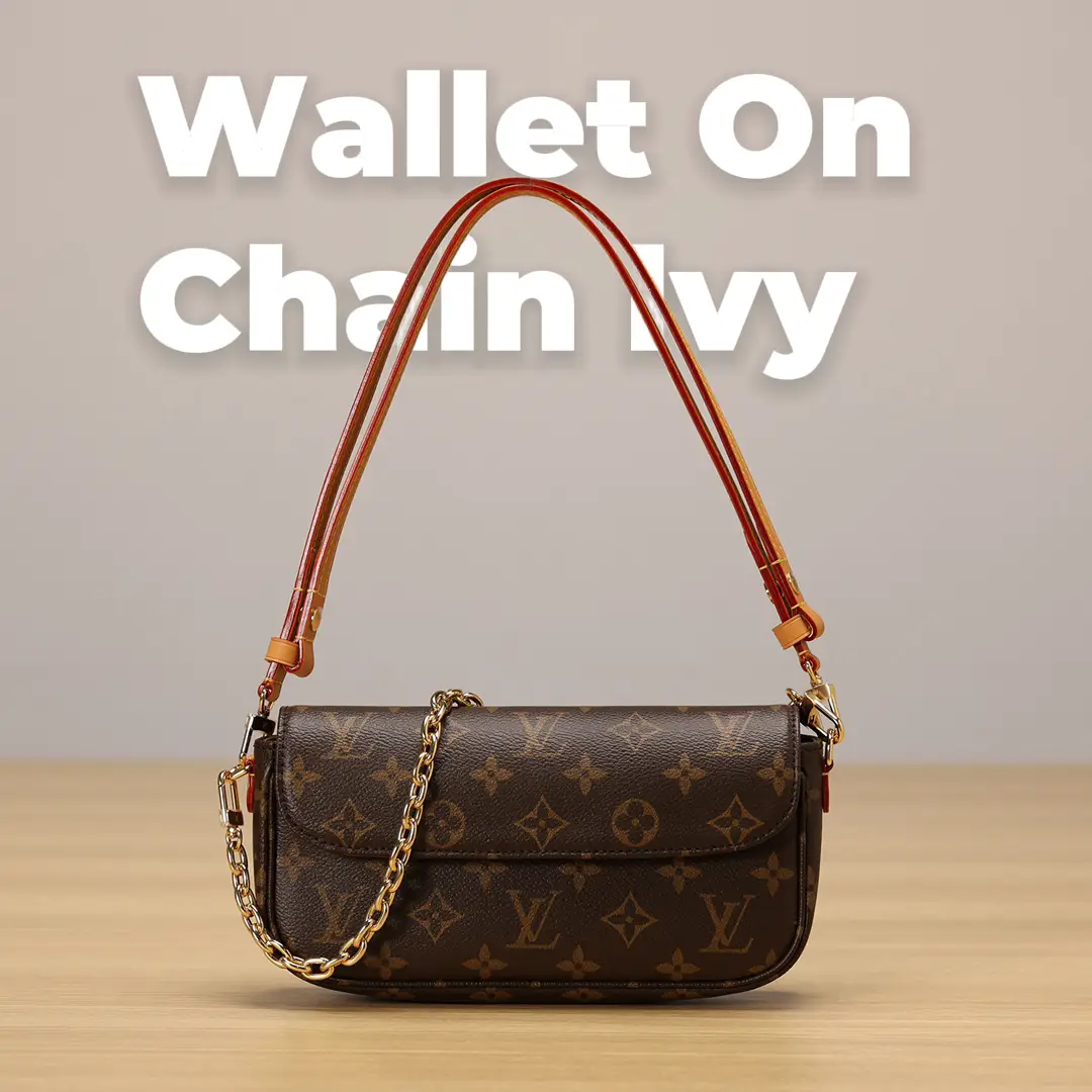 How to Make a Louis Vuitton Wallet on Chain [Part 2] #louisvuitton 