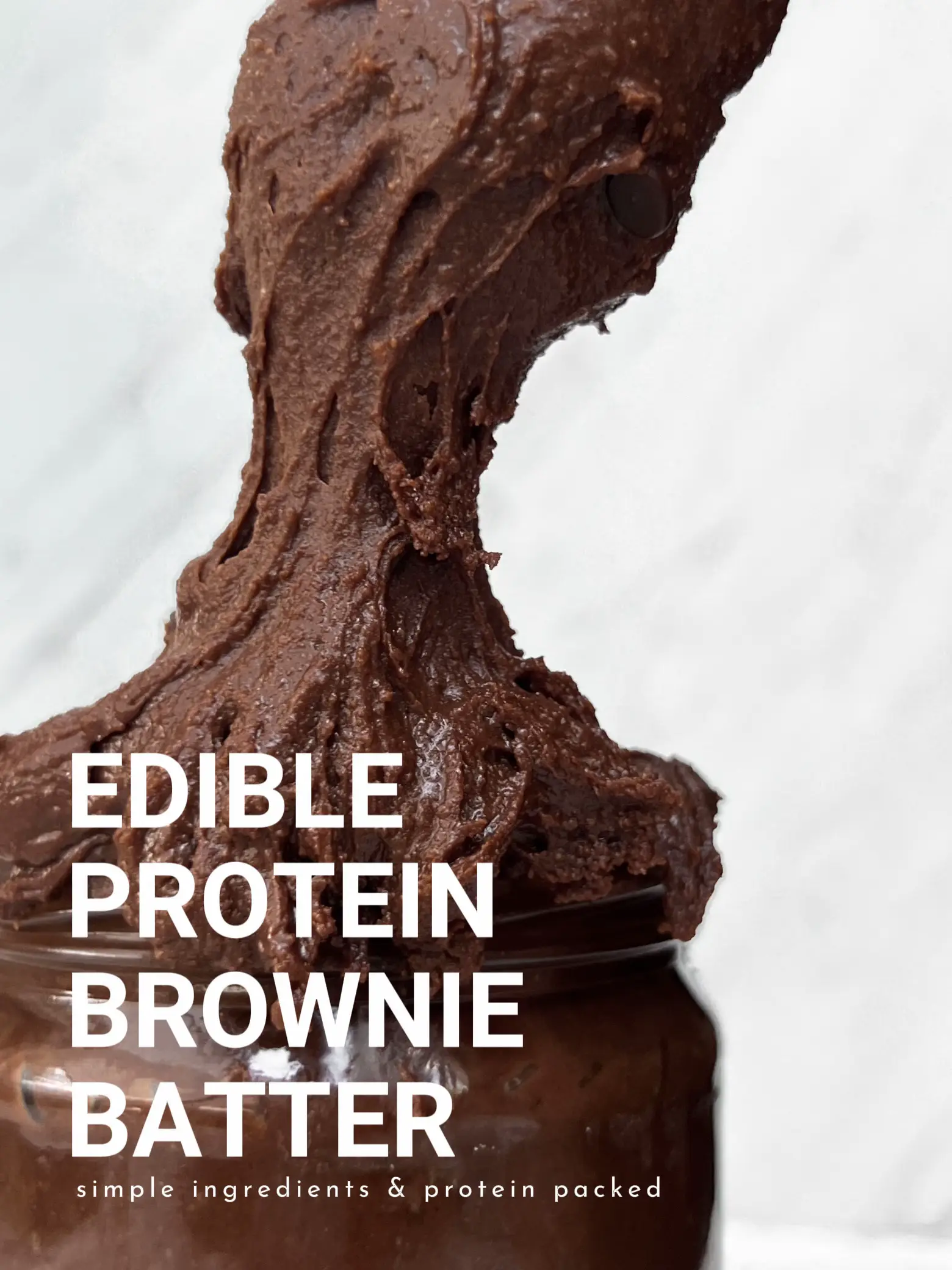 edible PROTEIN packed brownie batter? say less   🍫🙌🏼 | ffgs