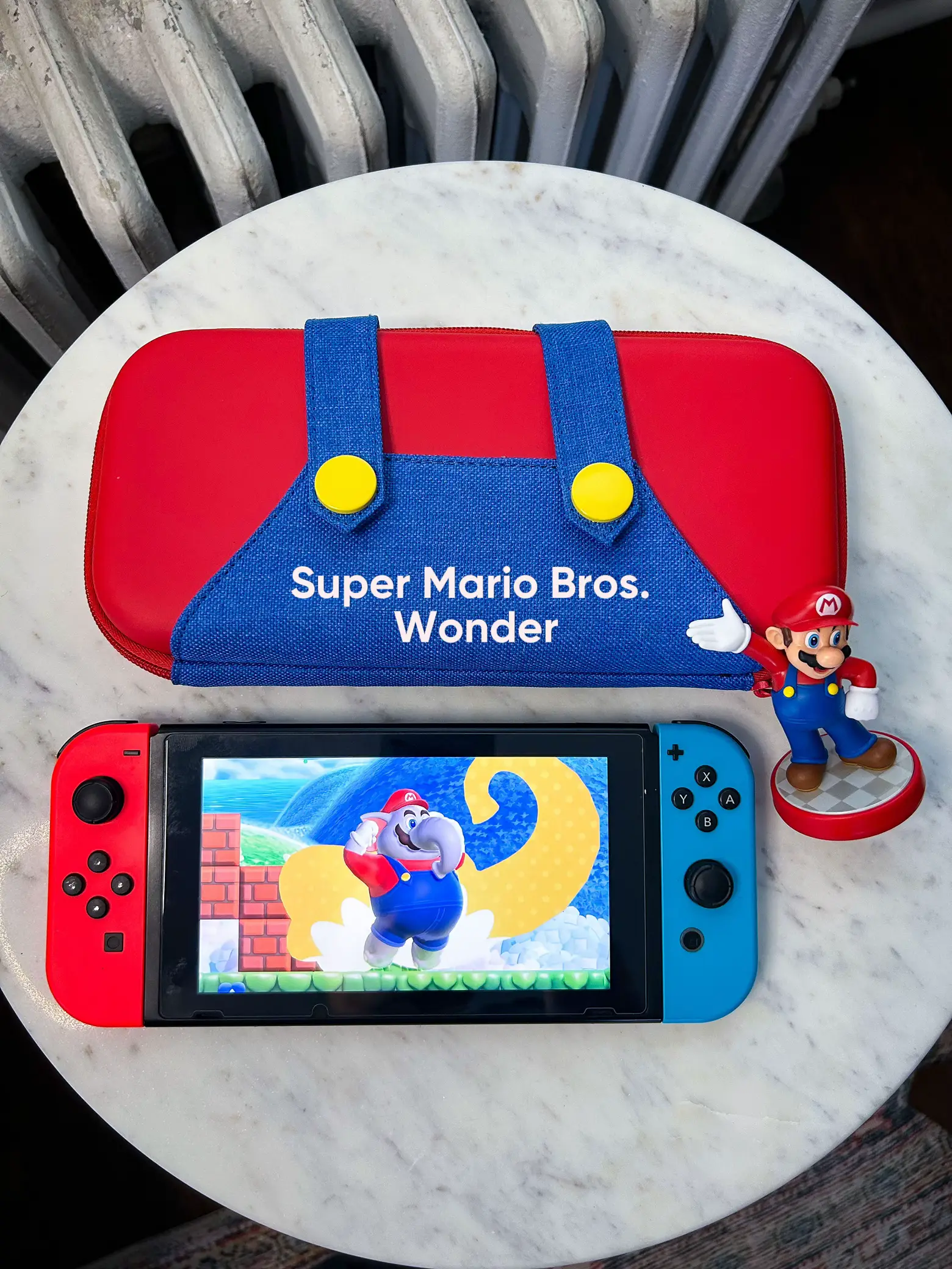 Super Mario Bros. Wonder Switch Brothers + small plates + Pins + box