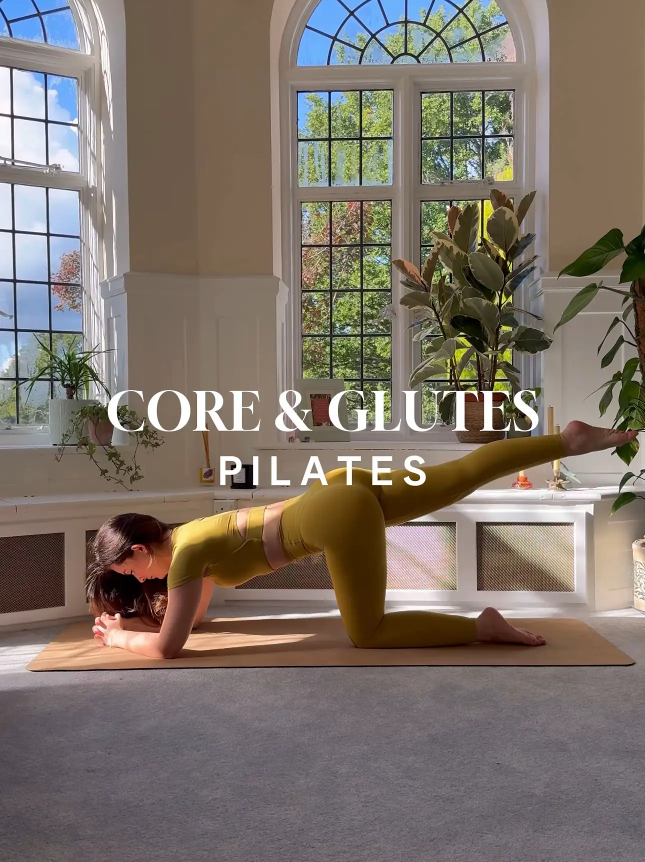Total Body Pilates Mat Workout (43 Mins) - No Props Needed, At-Home Pila  in 2023