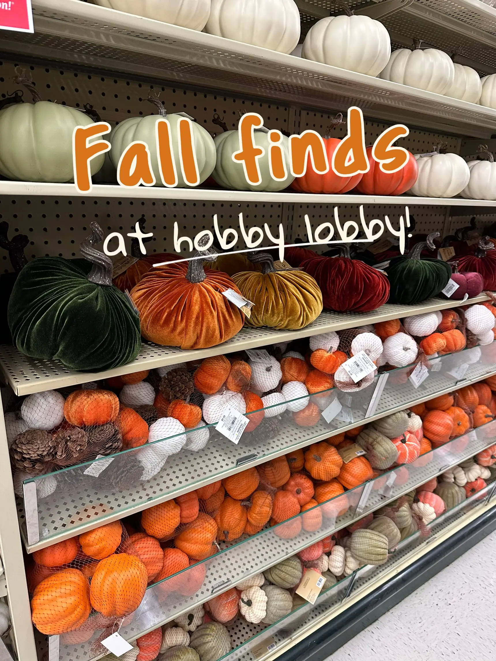 My fave hobby lobby fall finds (40% off!)🎃
