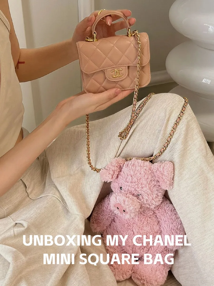 A Dash of Luxury: Chanel's Mini Square Bag👝💖😍, Gallery posted by Sylvia  ✨