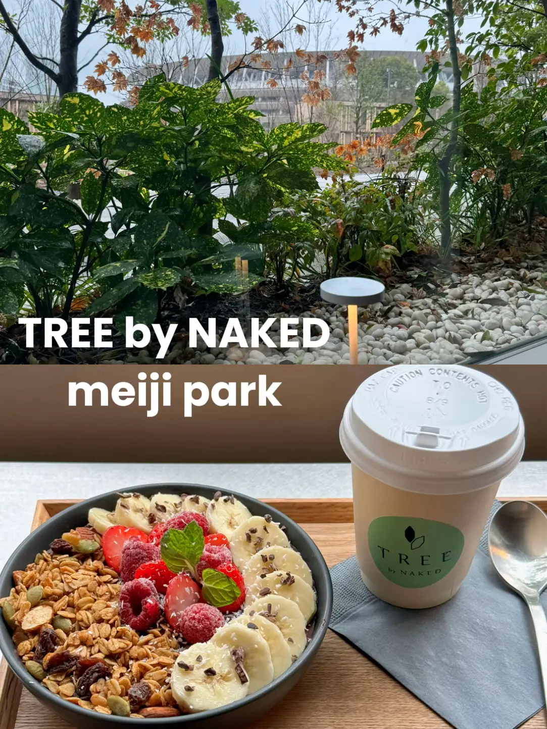 Meiji Park 】 ☕️ TREE by NAKED Meiji park | Gallery posted by Noona_cafe |  Lemon8