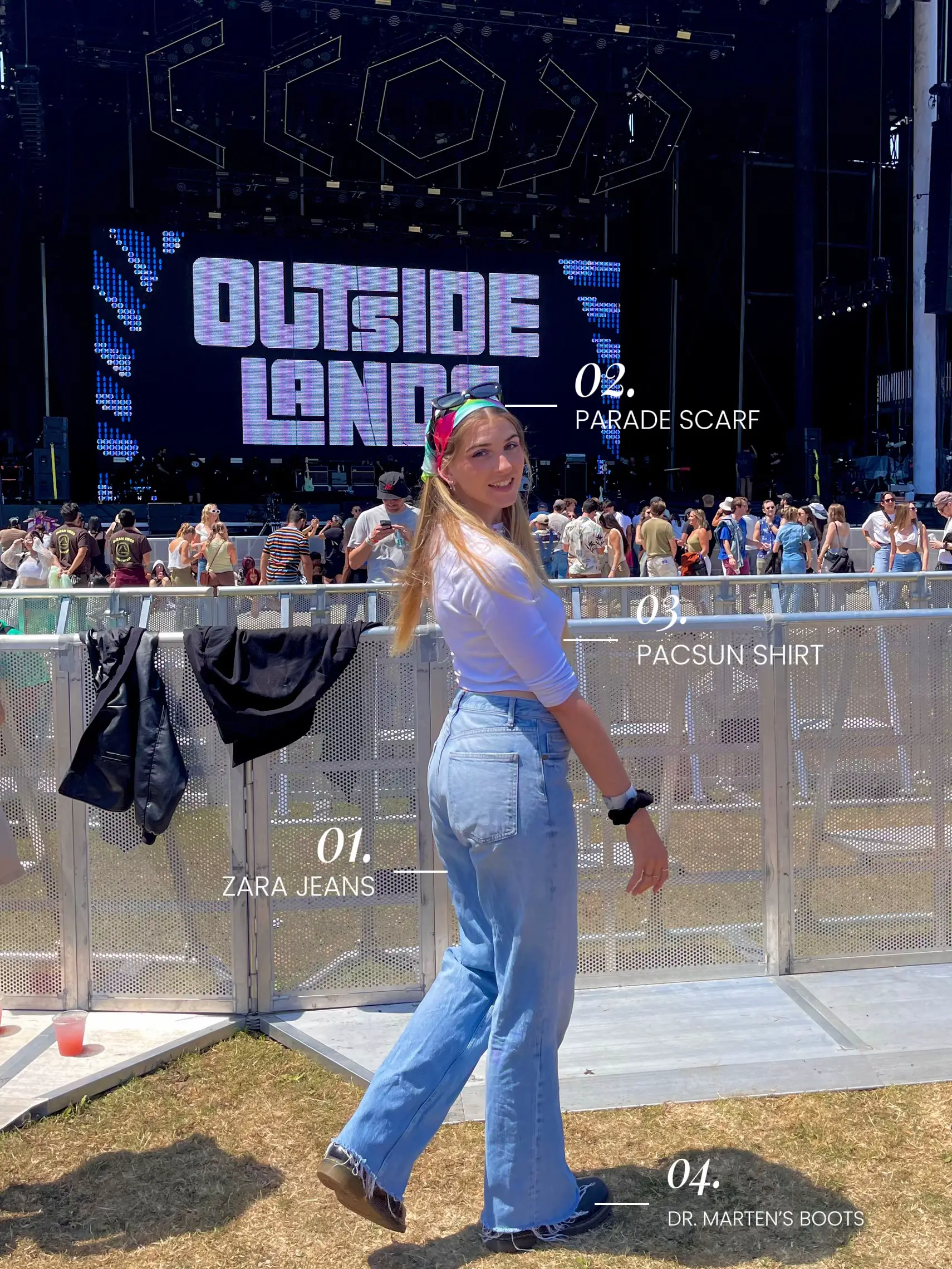 OUTSIDE LANDS OUTFITS 🌲🌈🌁🍄🎶, Gallery posted by tianna