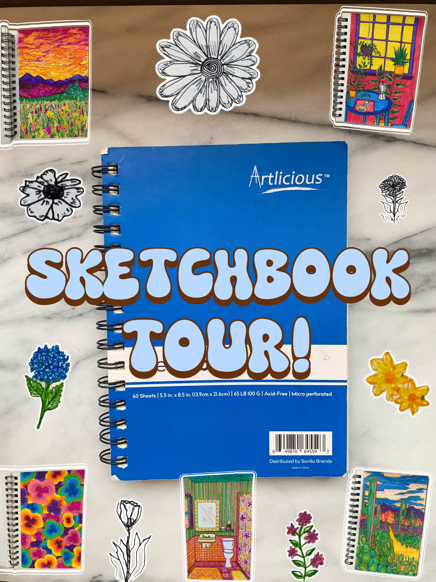 Let's catch up! - sketchbook tours 