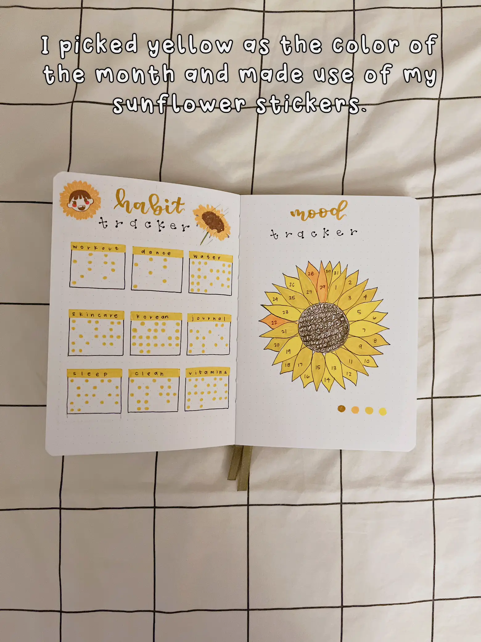 Bullet Journal Starter Kit - Yellow