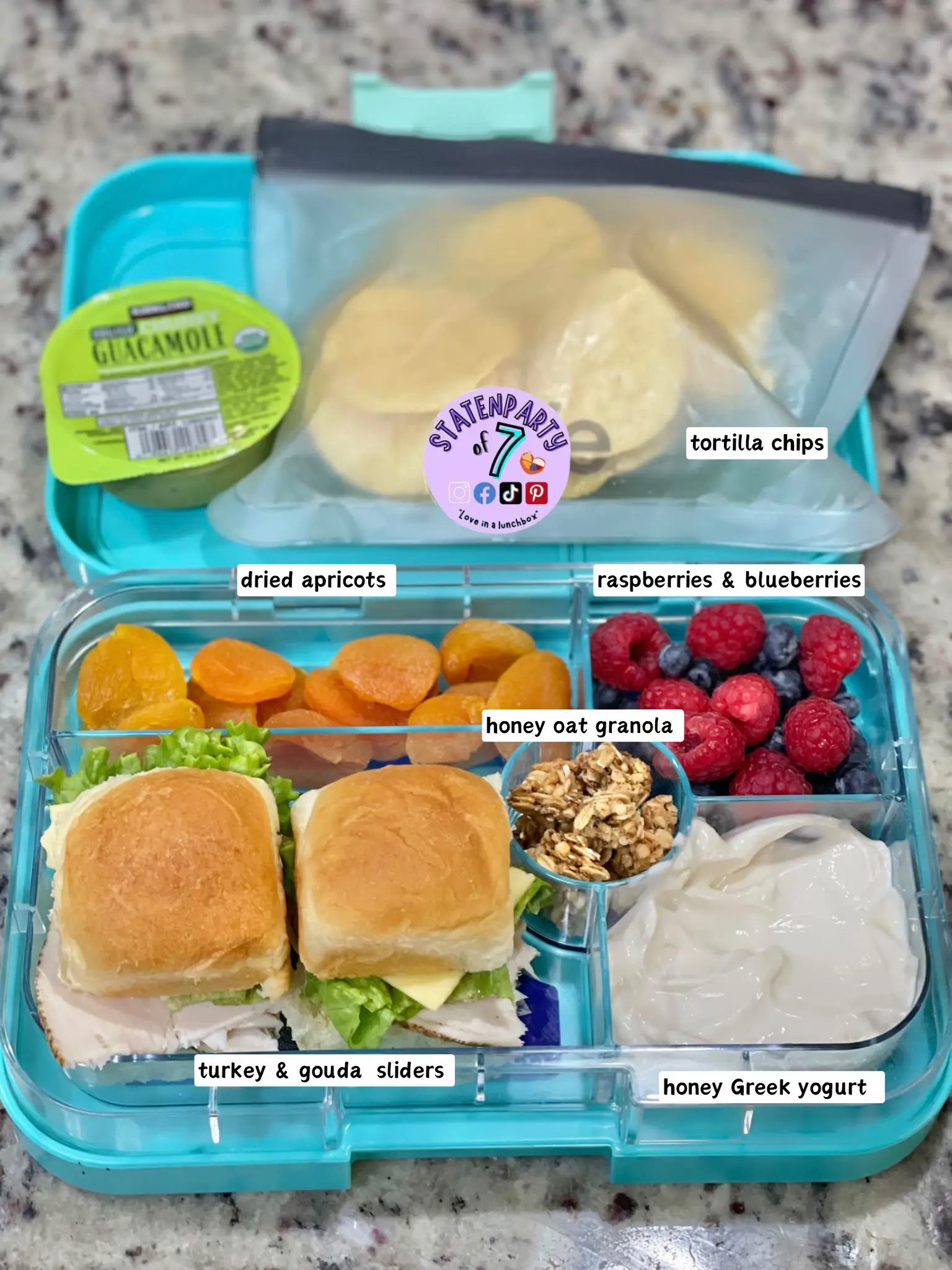 Herbed Goat Cheese Rainbow Snack Boxes - Project Meal Plan, Snack Boxes  Containers