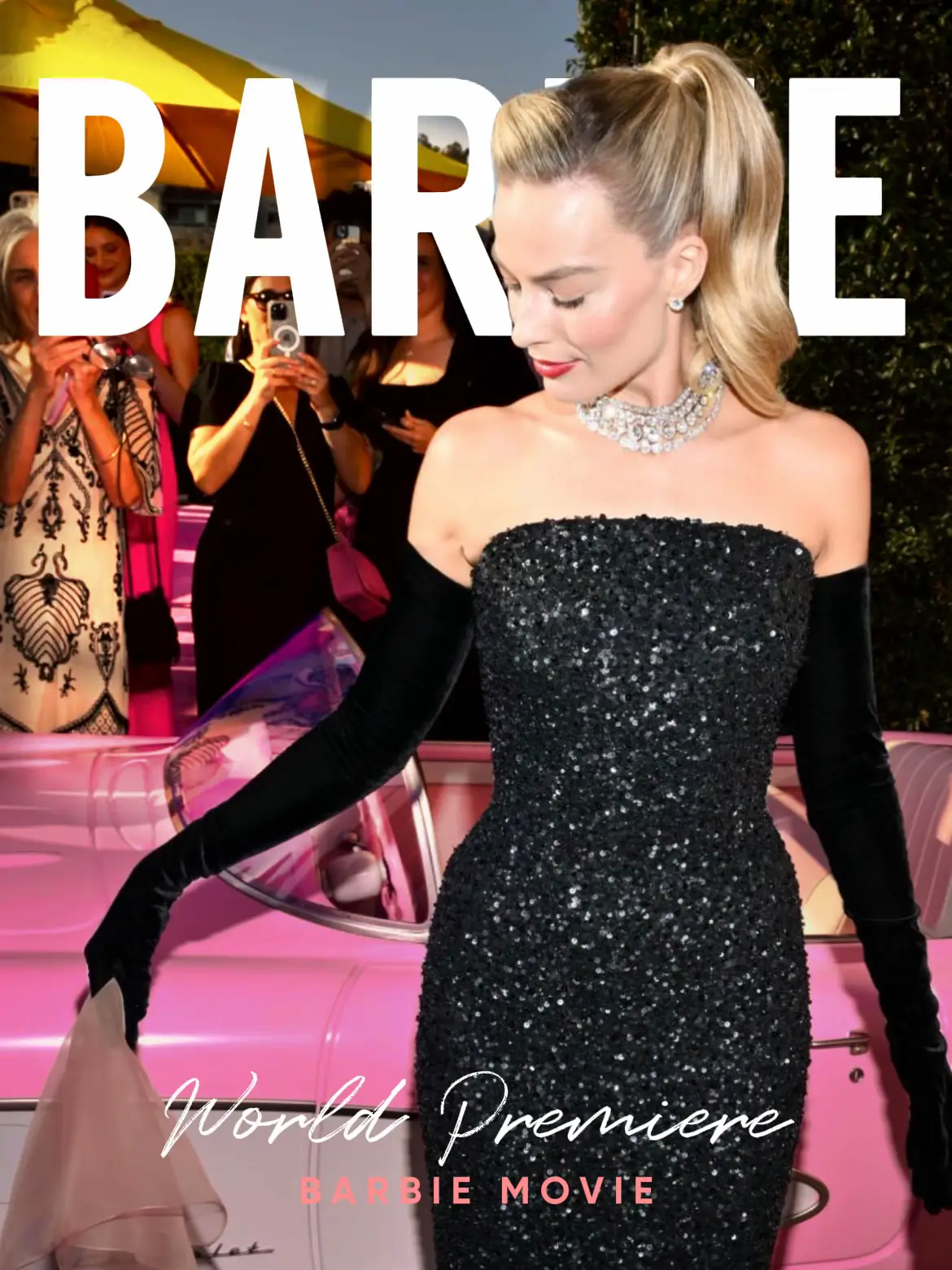 Alexandra Shipp's 'Barbie' Premiere Gown Showed Off Her Glitzy Black Bra