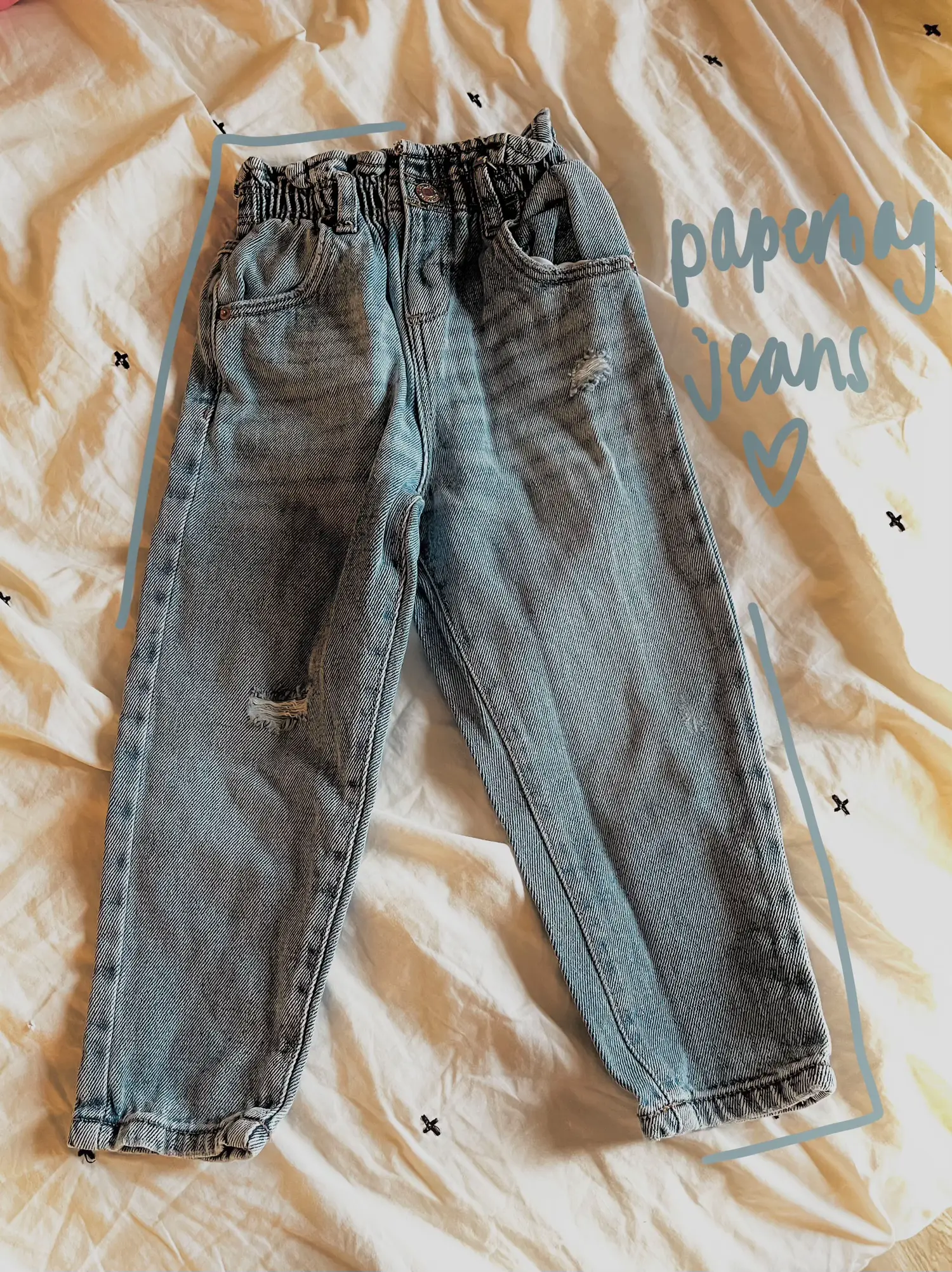Zara Size 3/4 (104 cm) Smiley Happy Collection Denim Pants – MiniMe  Preloved - Baby and Kids' Clothes