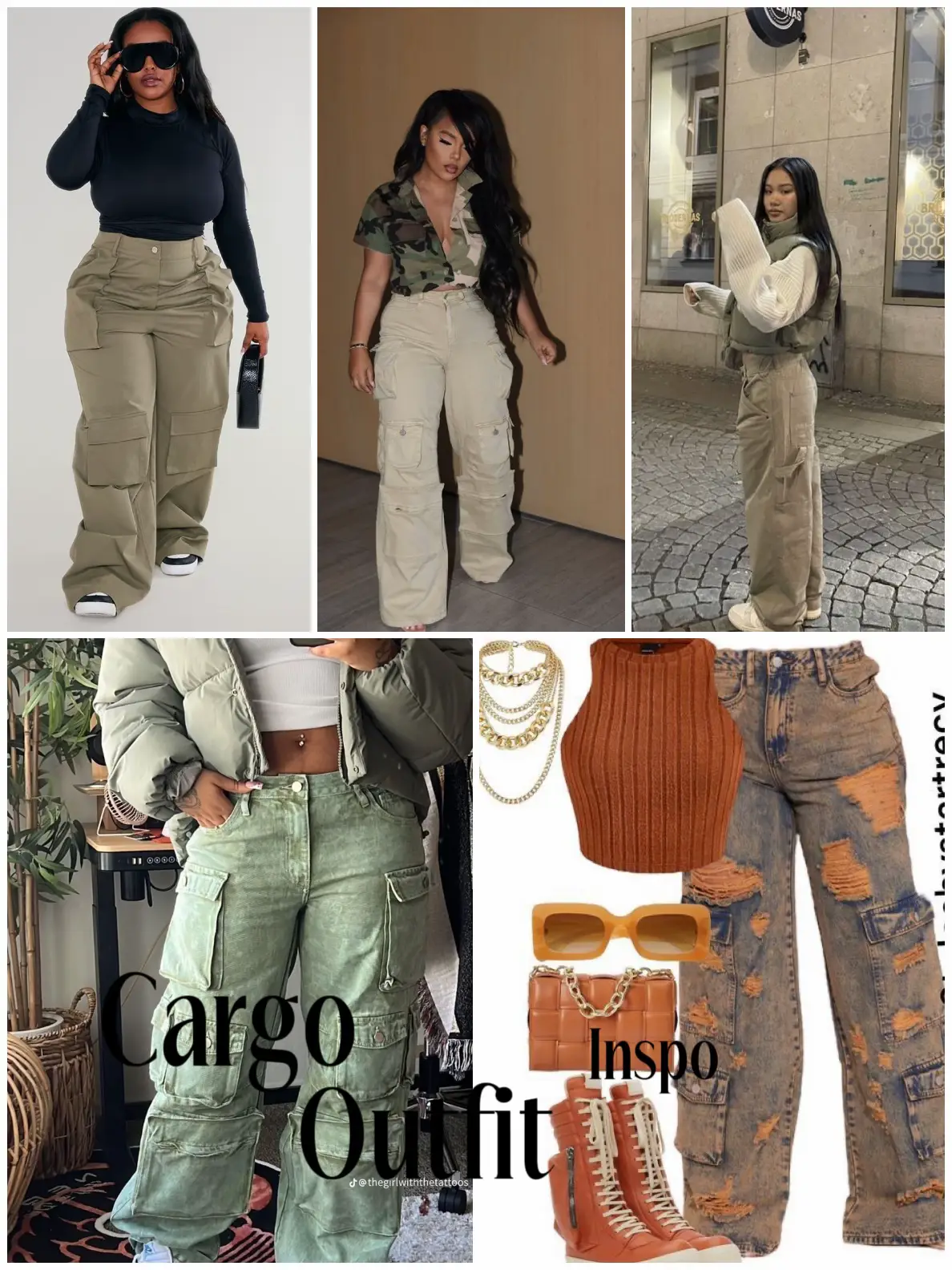 How to Style Cargo Pants 🖤⚡️, Gallery posted by BeingIsabella
