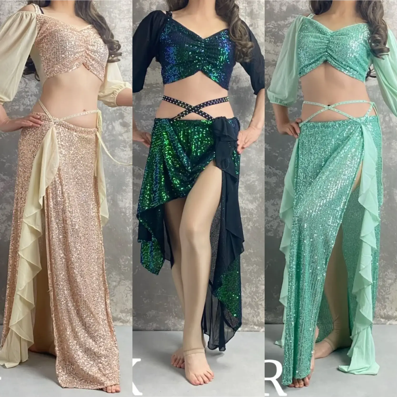 ベリーダンス 衣装 低身長さんに