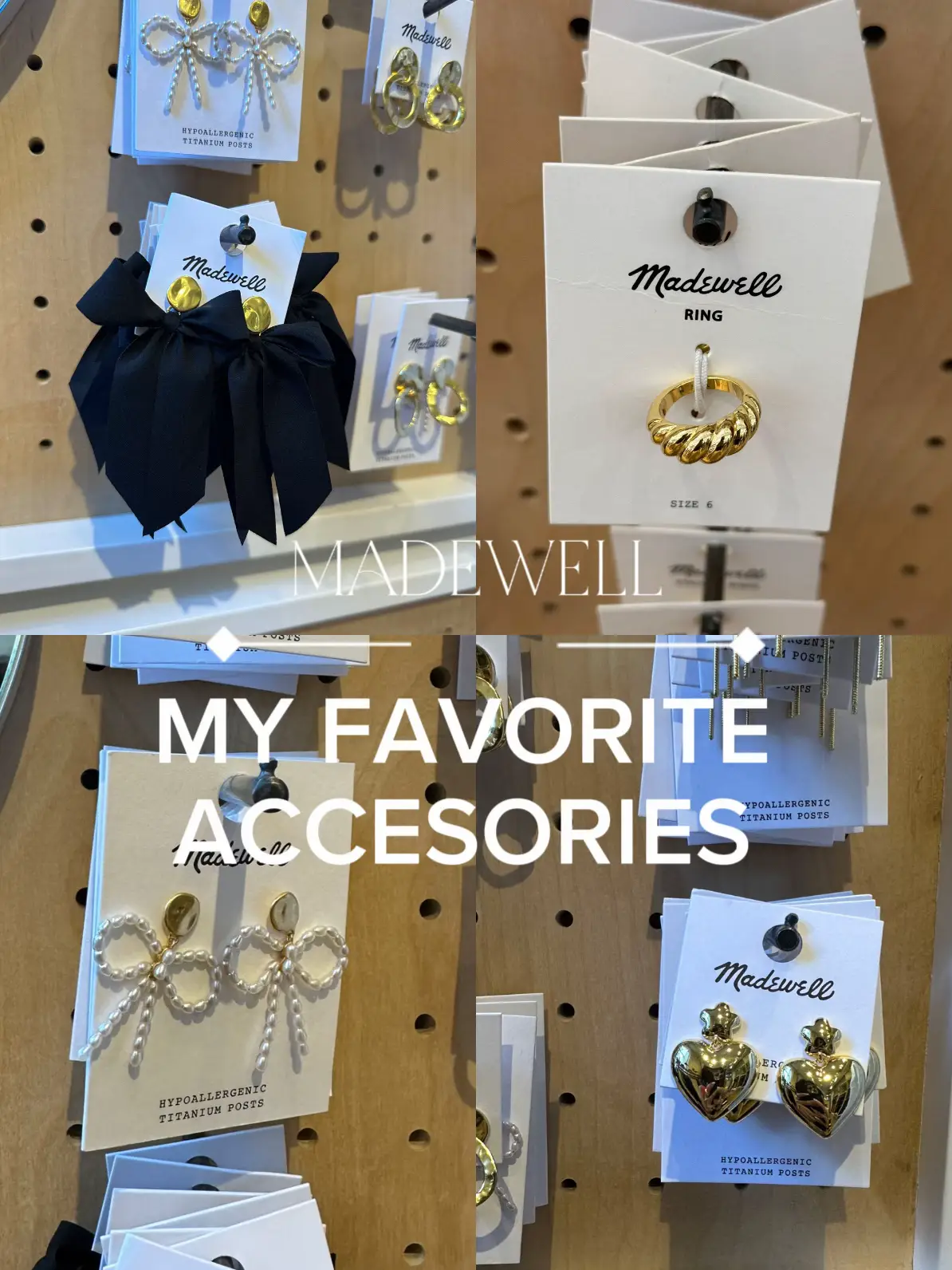 MADEWELL FAVORITE ACCESORIES  Gallery posted by Valeria Redher