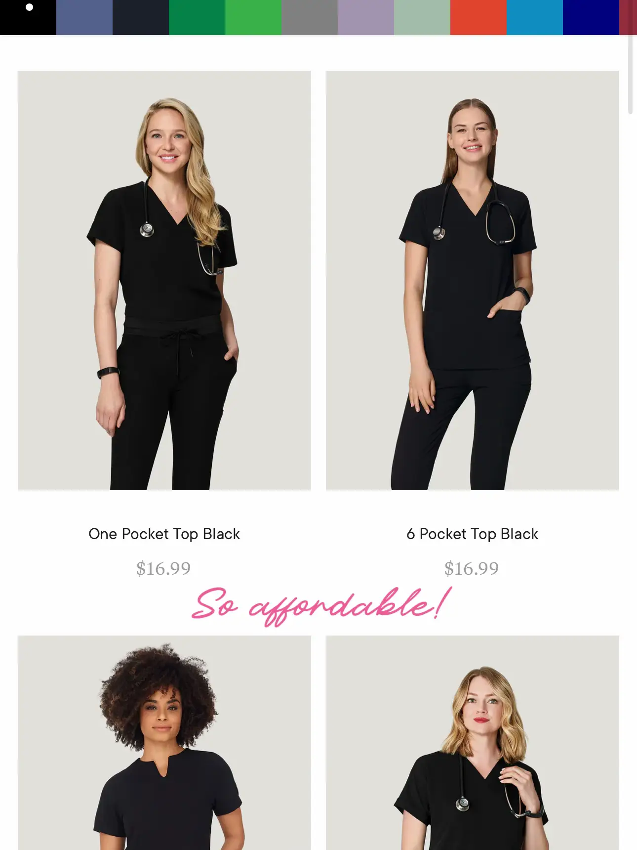 You like us, you really like us. 😭💙 Find out why these healthcare workers  love these made to move scrubs.