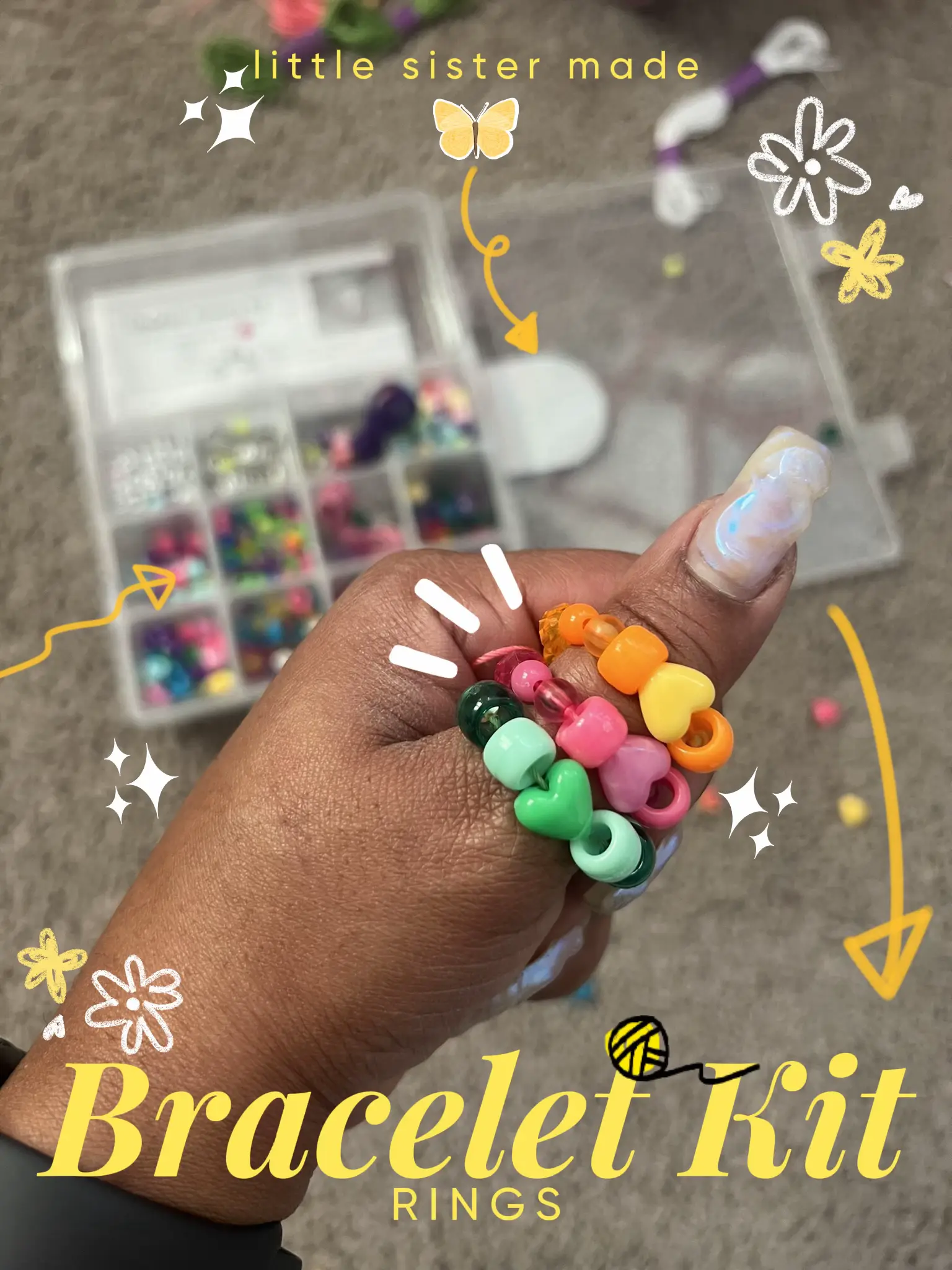 Bracelet Kit Rings 💍✨ | Gallery posted by Dafoodiebaddie | Lemon8