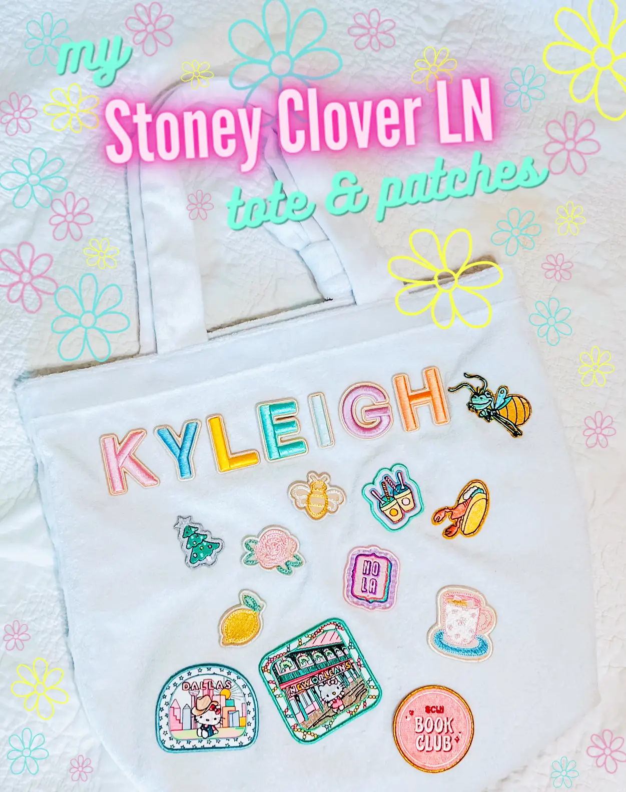 Stoney Clover Ln. tote for summer🌸🍋