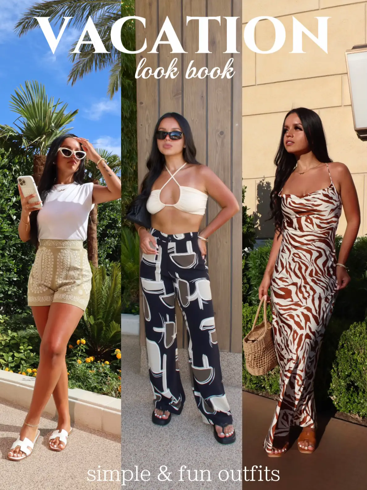 Stylish Vacation Outfit Ideas for Women