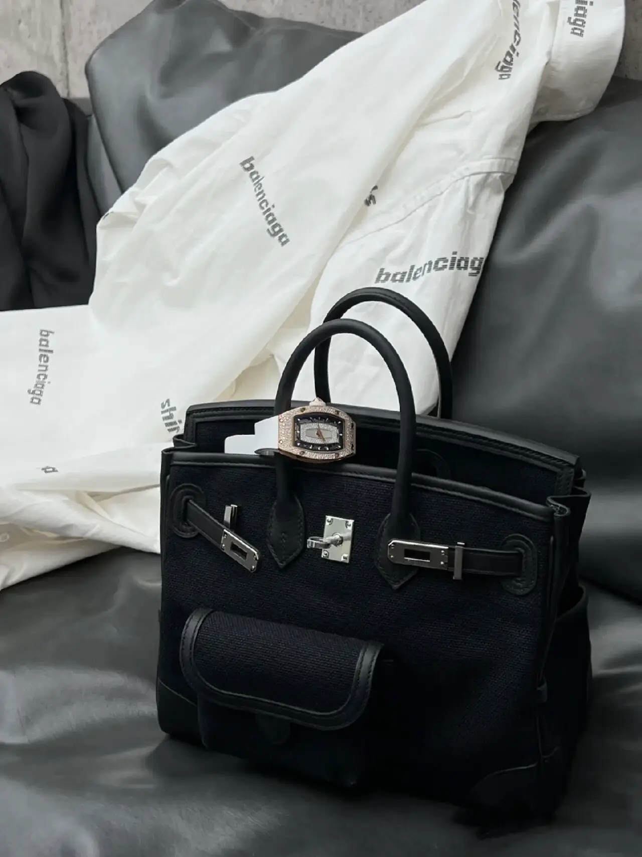 Hermes Birkin 25 Black & Silver Bag Review, Gallery posted by Sunny Brave