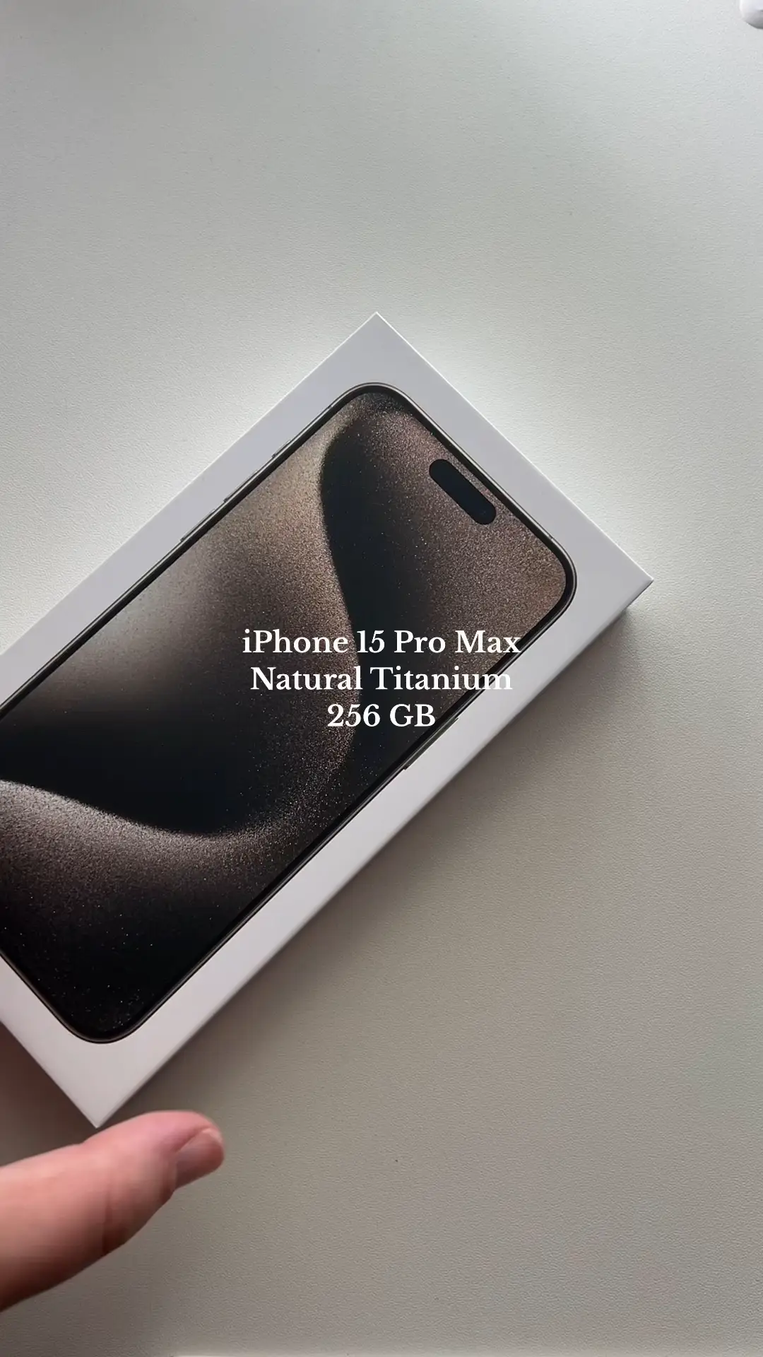 iPhone 15 Pro Max Unboxing!! So excited to unbox the latest iPhone!😭 , iphone  15 pro max