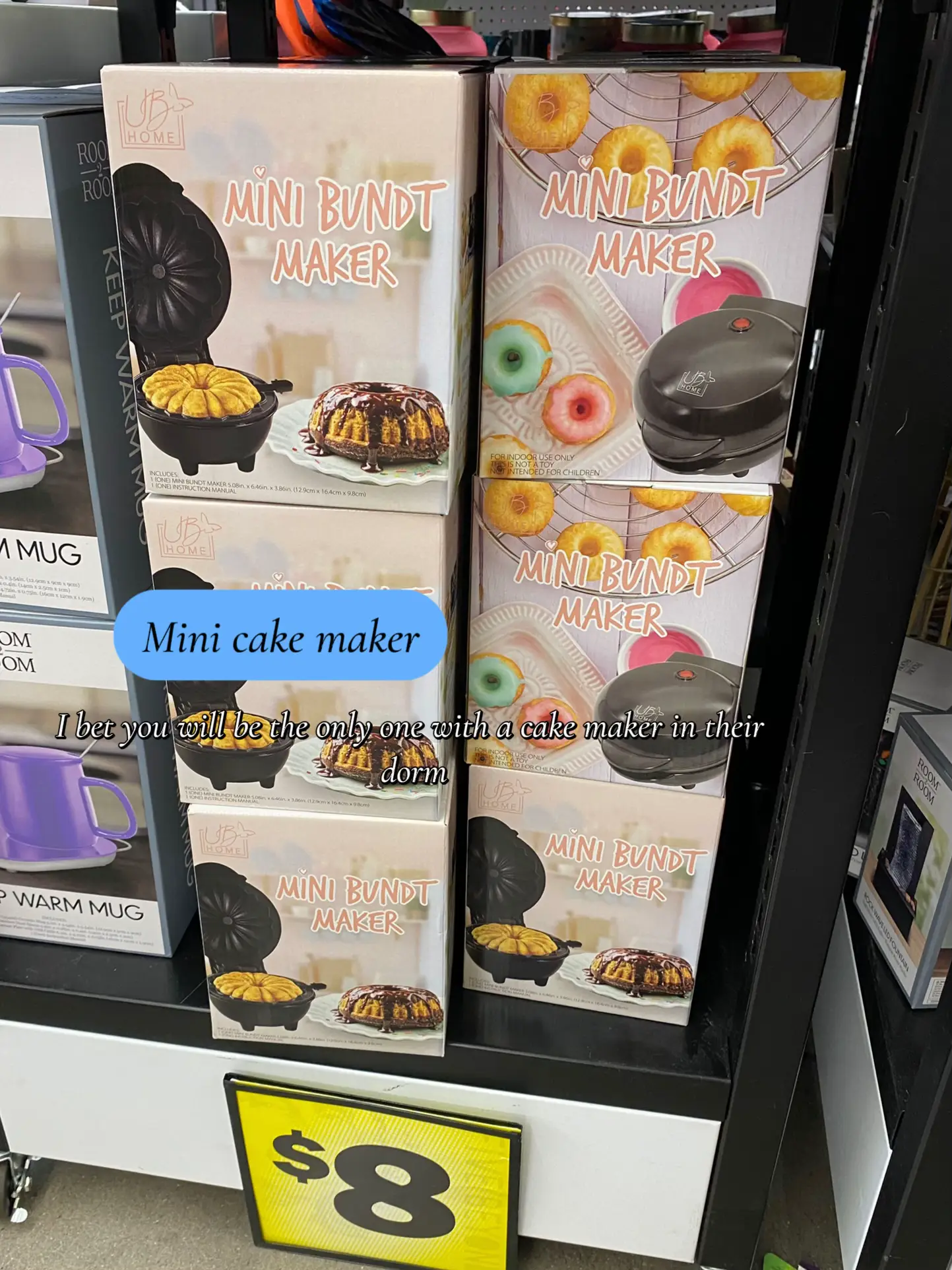 Mini Bundt Cake Maker, Five Below