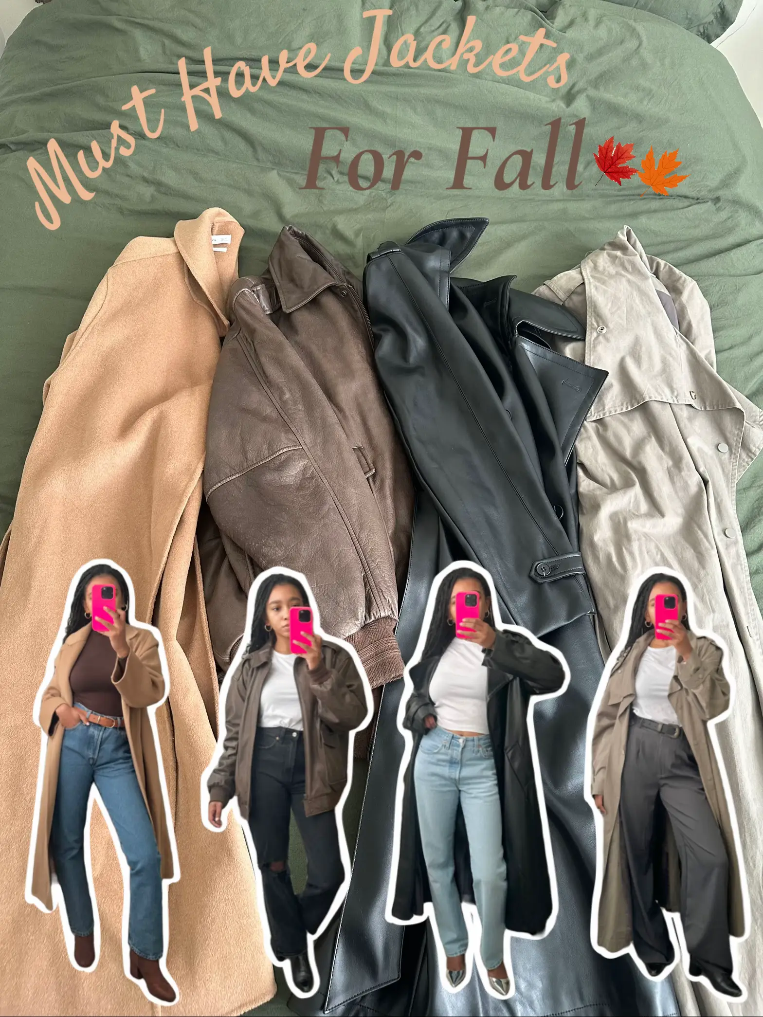 Must Have Jackets For Fall | Jamilaが投稿したフォトブック | Lemon8