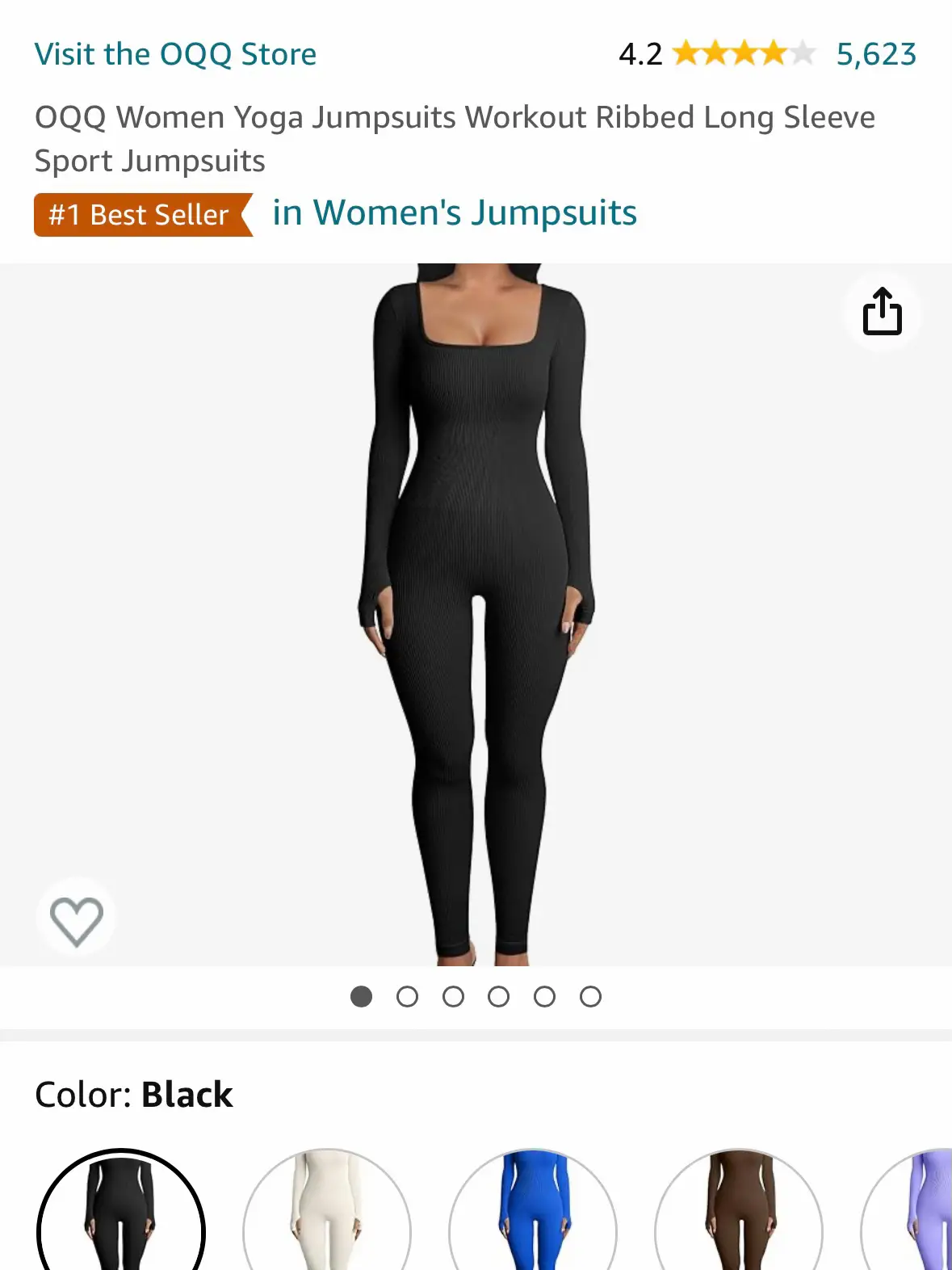 Sunzel Seamless Square Neck Jumpsuit for Women, Legging Fit with Stretch &  Compression Rib Bodycon Casual Playsuit 25 Black X-Small : :  Clothing, Shoes & Accessories
