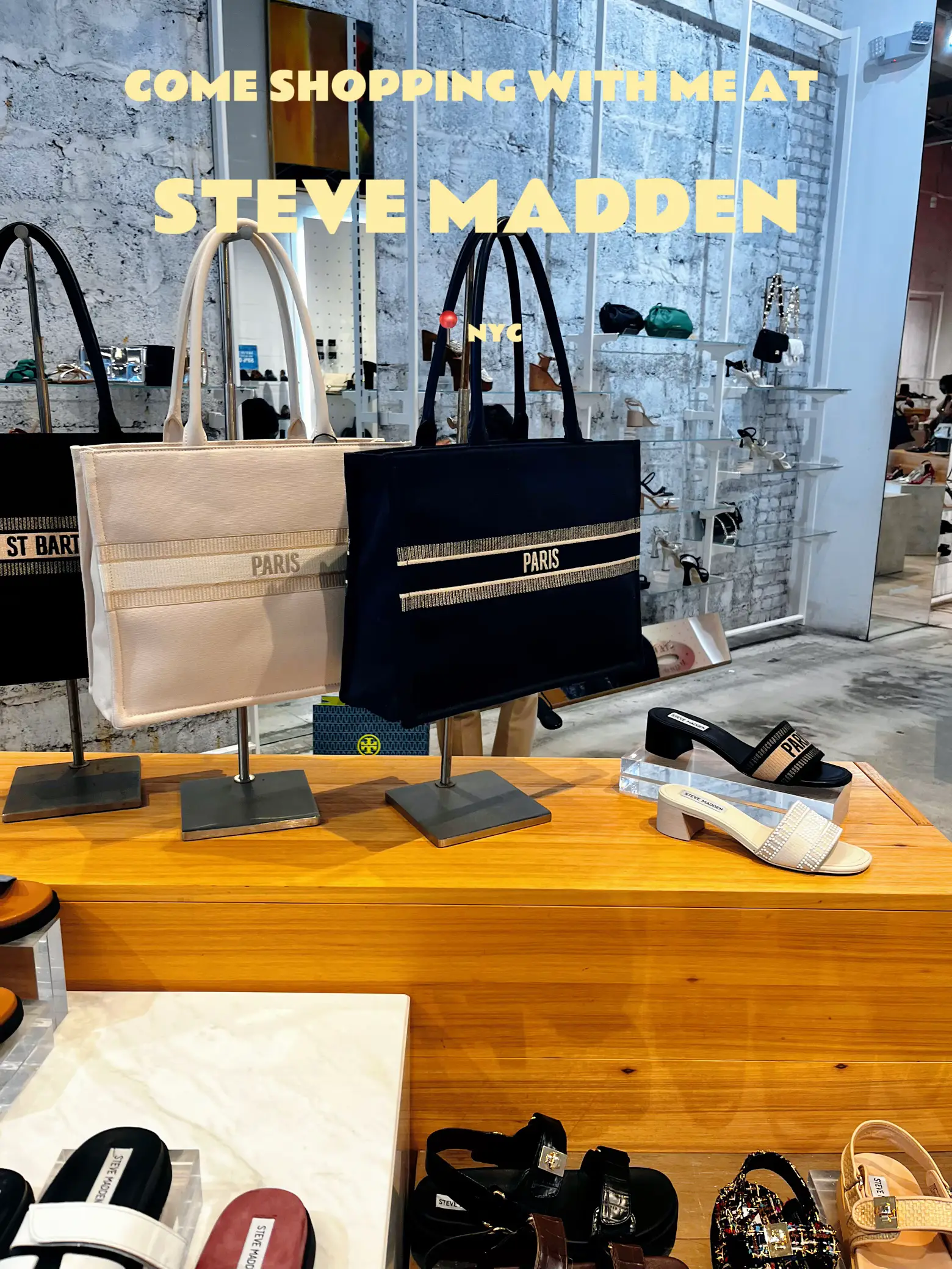 I'm so in love ! I love Steve Madden ! Got it at Burlington Coat