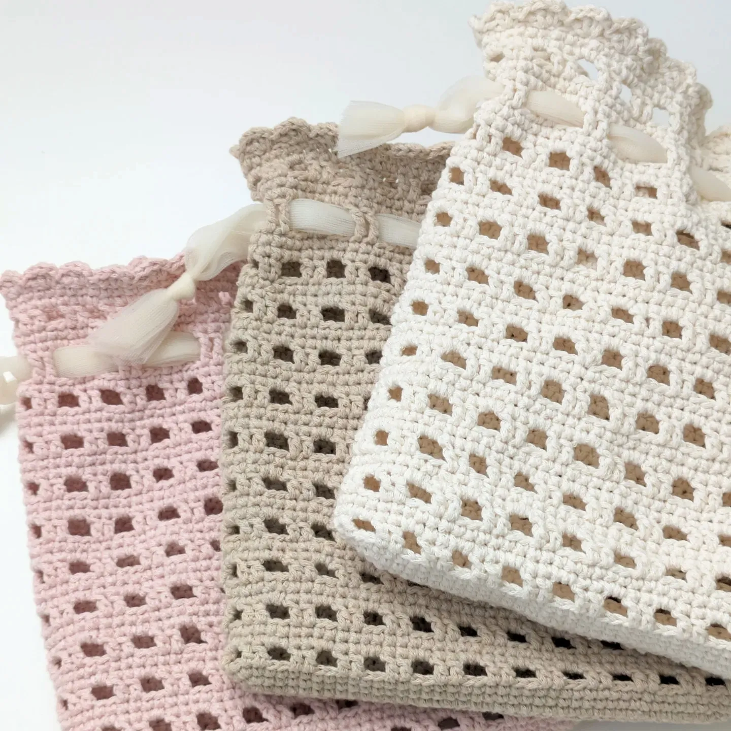 手作り編み物の巾着 - Lemon8検索
