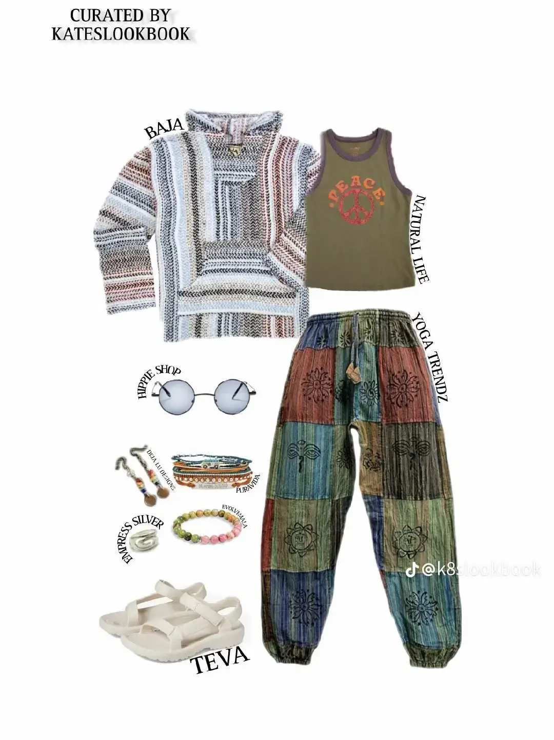 Hippie outfit  Hippie style clothing, Hippie outfits, Earthy outfits