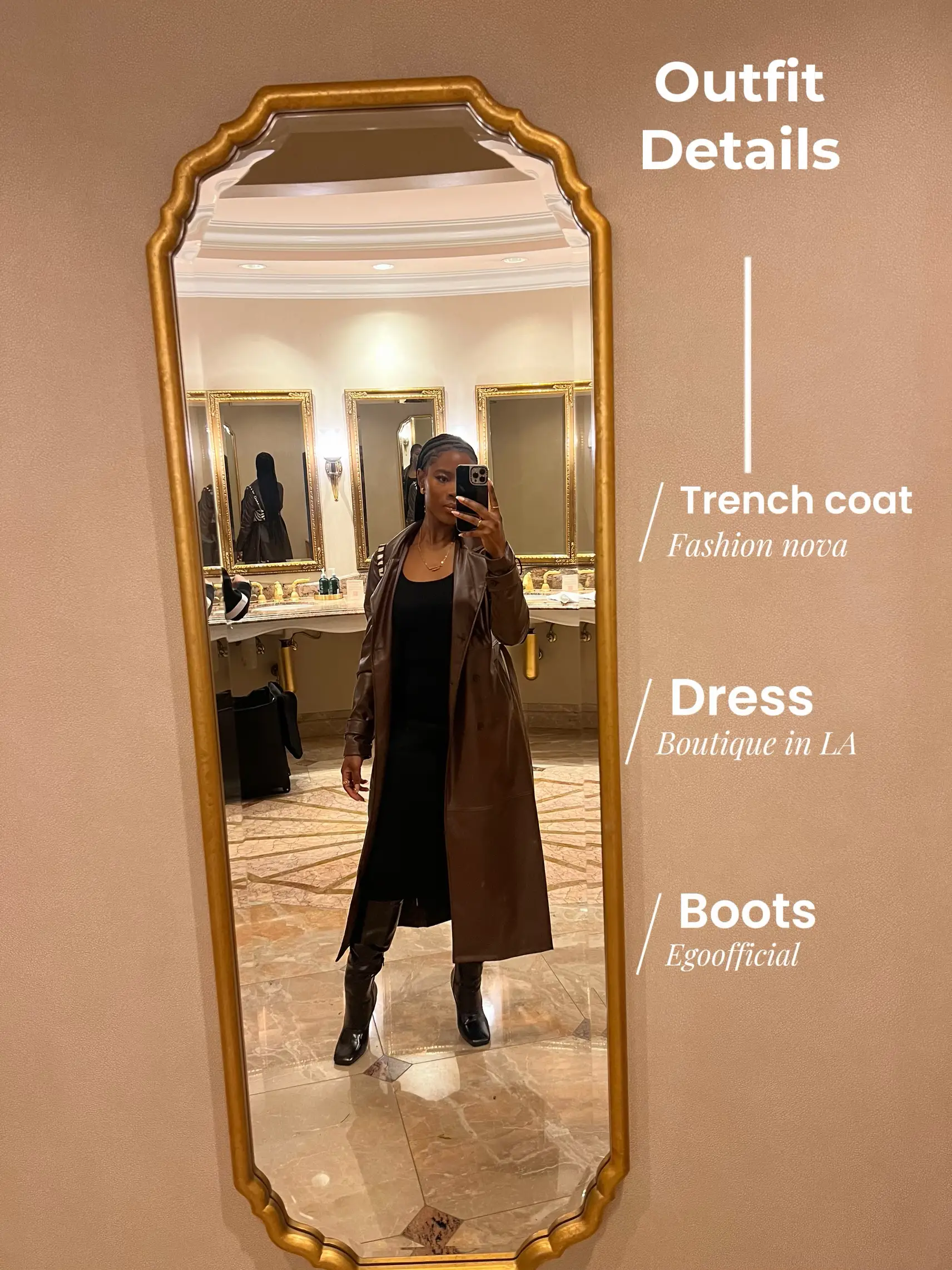 Fashion nova clearance trench coat dress