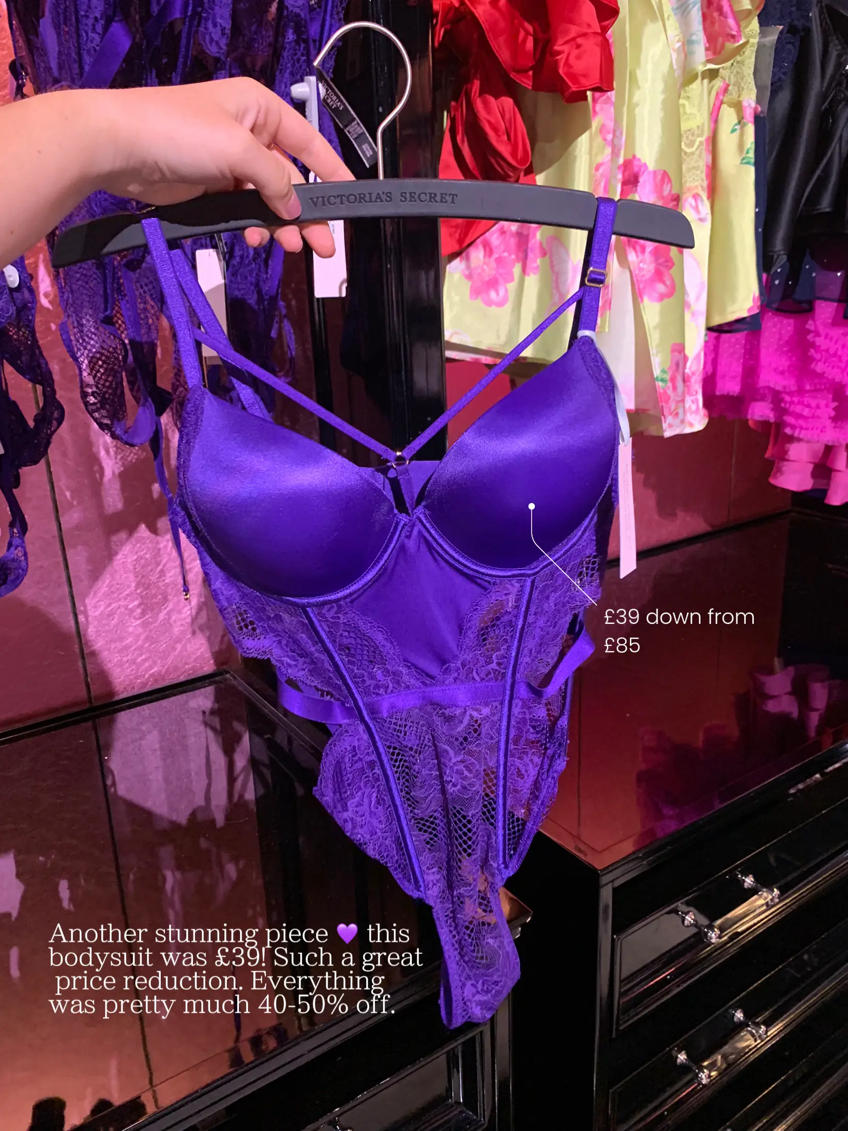 Victoria's Secret, Intimates & Sleepwear, Victorias Secret Bombshell Bra  38dd And Vstring One Size Set