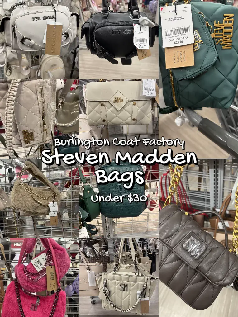 Steve madden backpack burlington sale