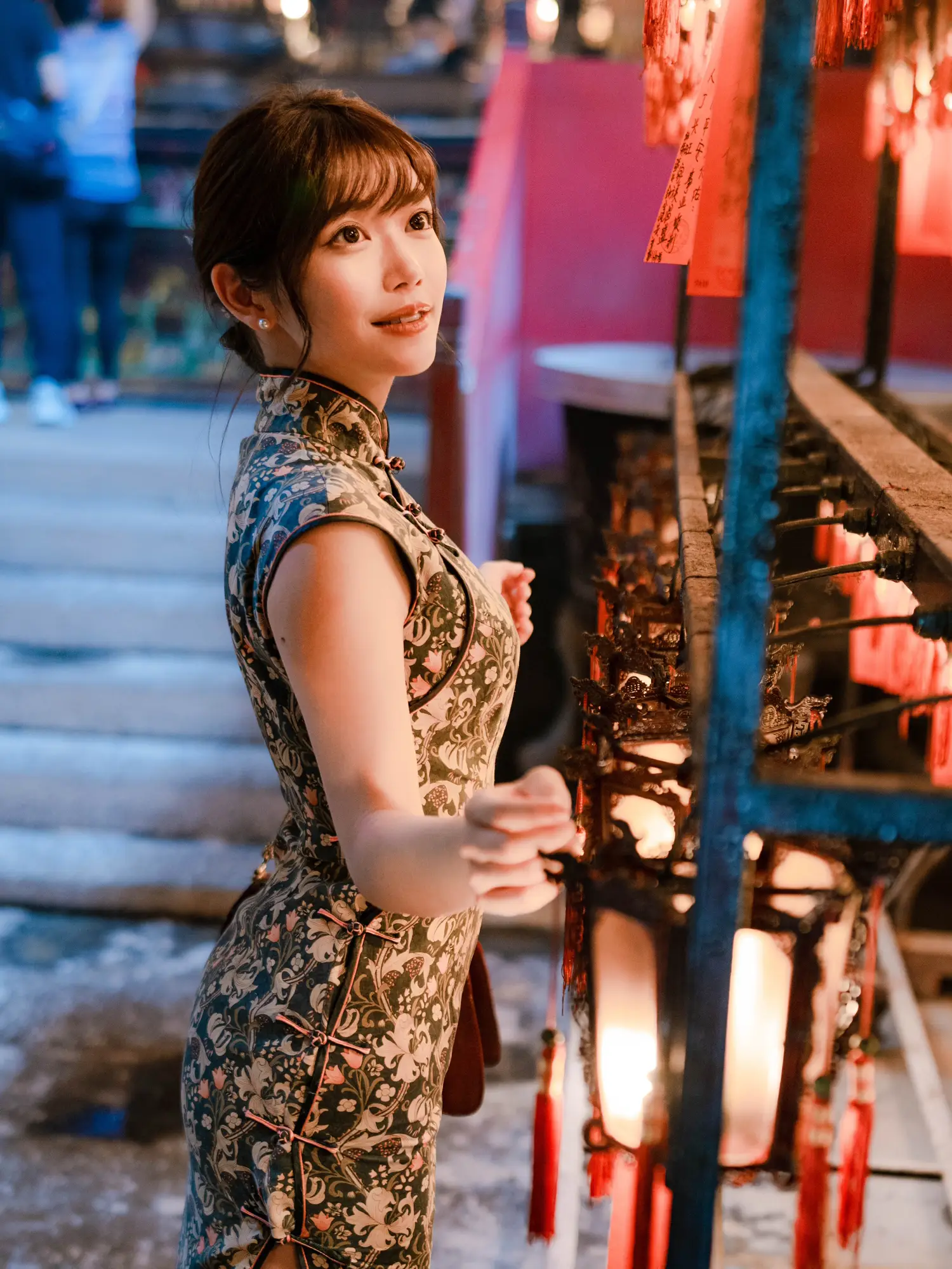 香港の街をチャイナドレスを着て散策📸の画像 (4枚目)