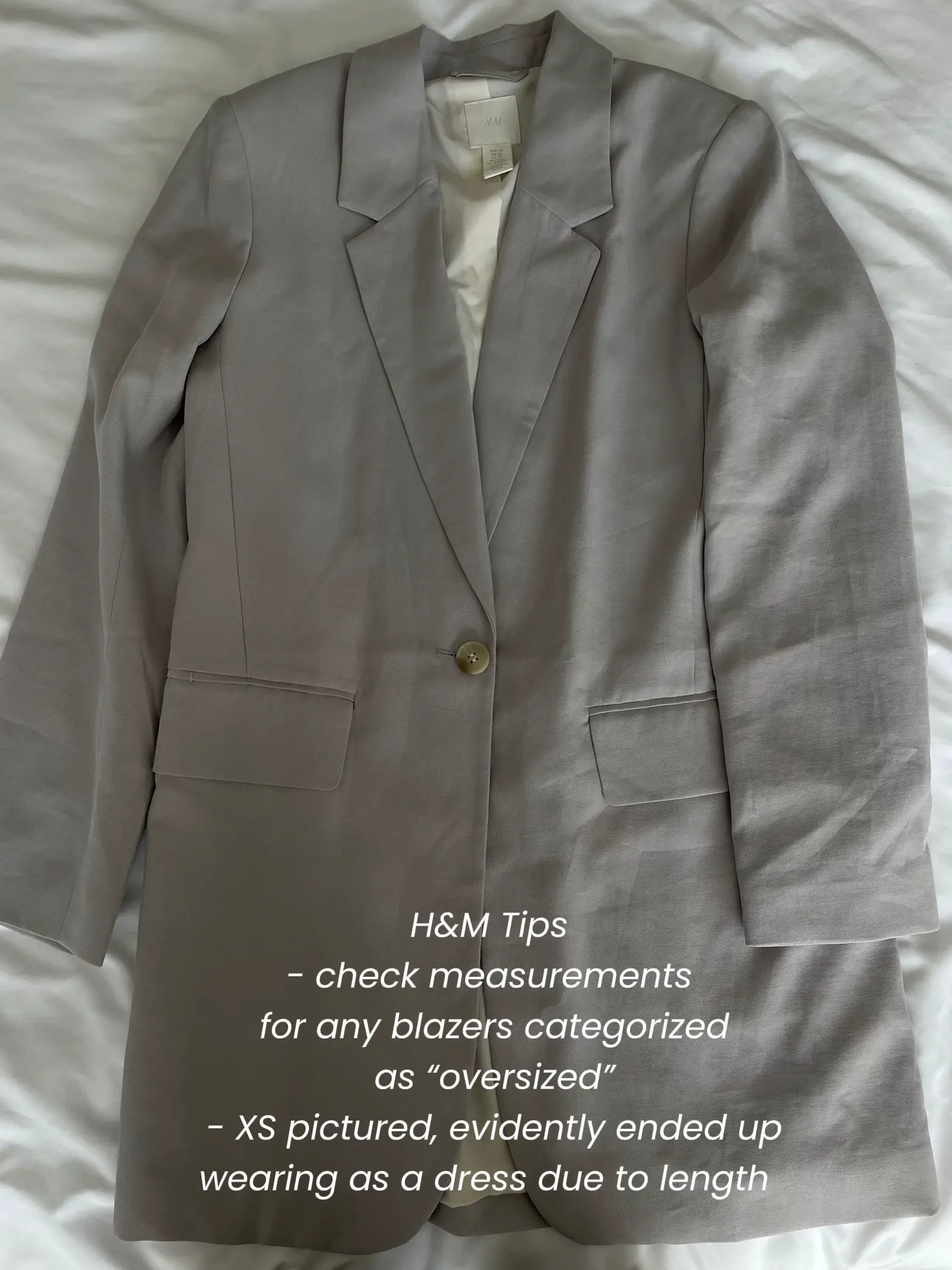 H and m checked on sale blazer