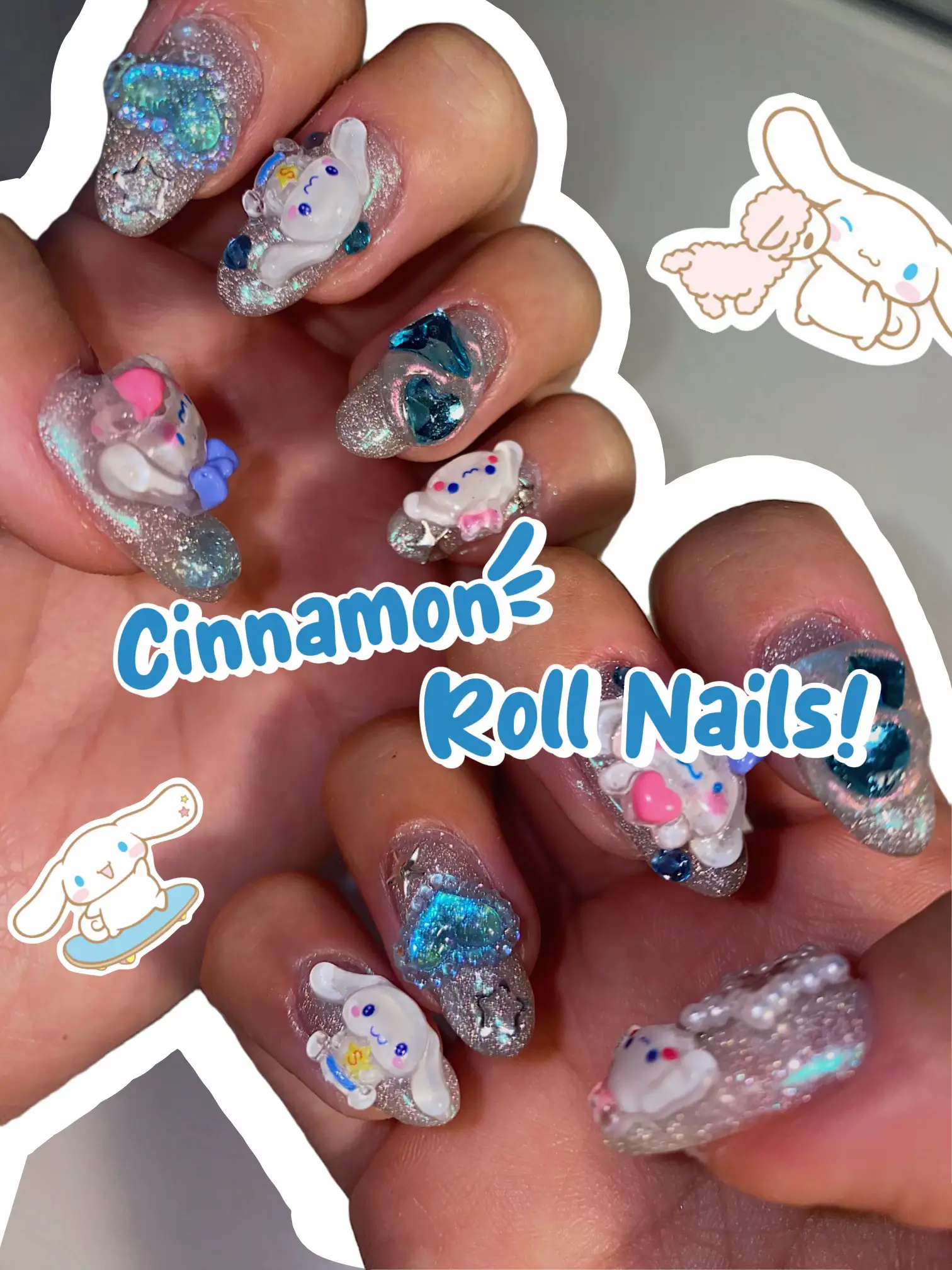 Cinnamon Roll Nail Inspo (★≧ ^))★☆ แกลเลอรีที่โพสต์โดย yenah ☆ Lemon8