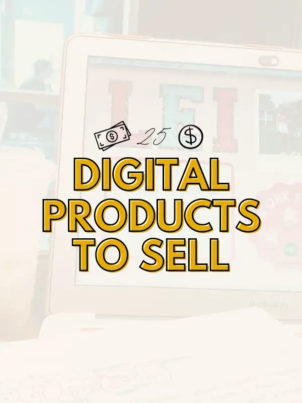 25 Passive Income Products To Sell On  - Kate Danielle Creative